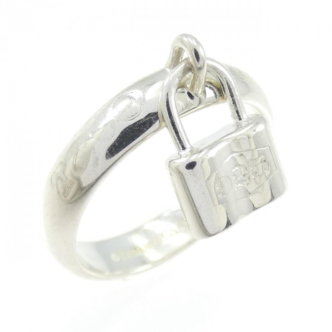 Tiffany & Co. 1837 Rock Ring: --- Catalog ---Category: SizeJP Size: 9.0US Size: 5Category: DesignType: Band ringGender: WomenMaterial: Silver 925Category: GeneralBrand: Tiffany--- Item List ---Section: ConditionRanking: Rank A