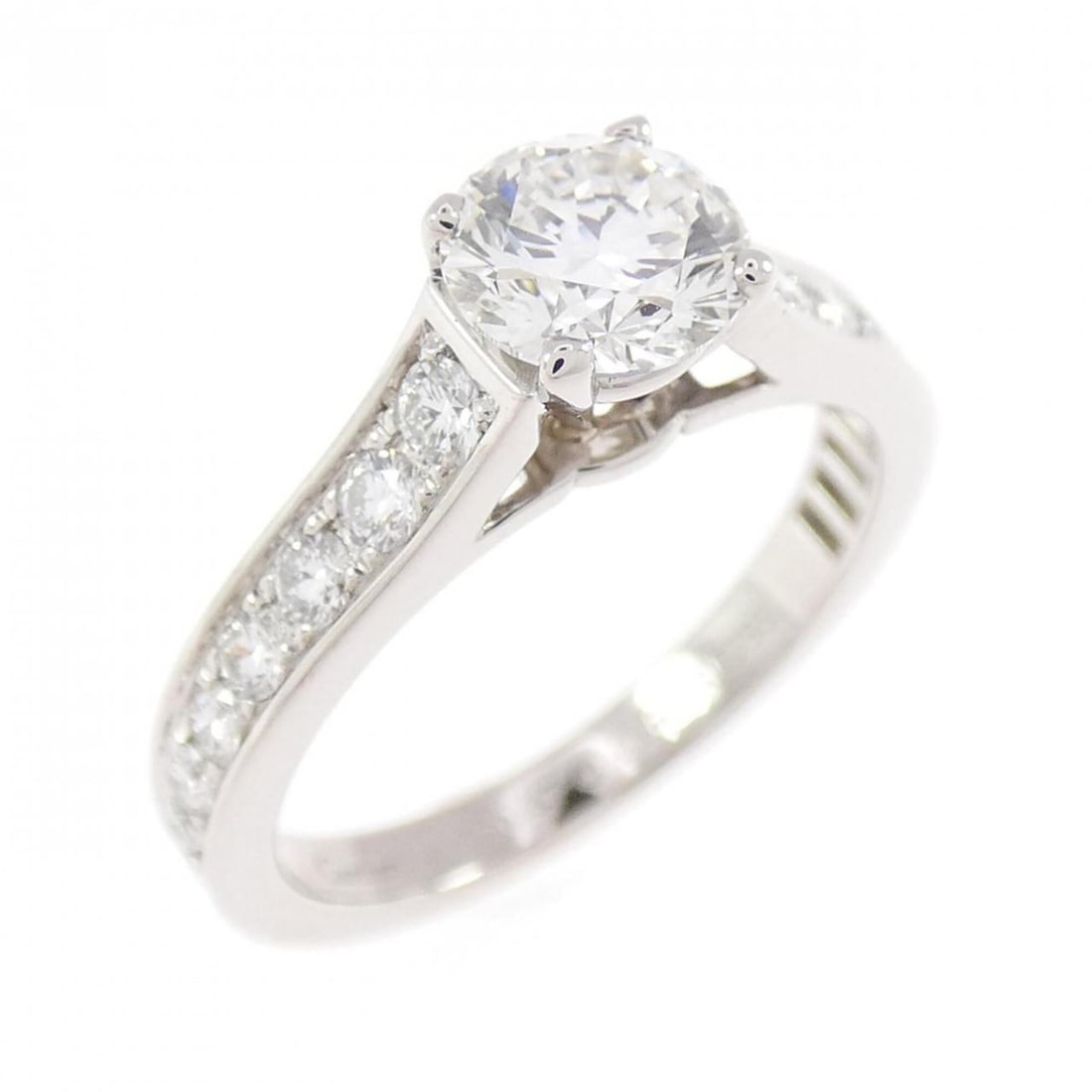 Cartier 1895 Ring, 0.60 CT, H VVS1, EXT: --- Catalog ---Category: SizeUS Size: 4Brand Size: 47Category: DesignType: Band ringStone: DiamondGender: WomenMaterial: Platinum 950Category: GeneralBrand: Cartier--- Item List ---Section: