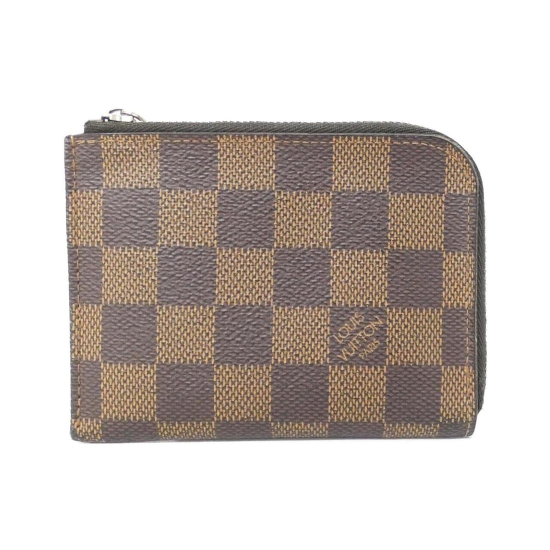 Louis Vuitton Damier Porte Monnaie N63279 Wallet/Coin Case: --- Catalog ---Category: SizeSize (HxWxD): 9cm x 12cm x 1cm / 3.54'' x 4.72'' x 0.39''Category: DesignType: Coin purse/coin caseColor: EbeneGender: Women,MenMaterial: Coated canvas Category: