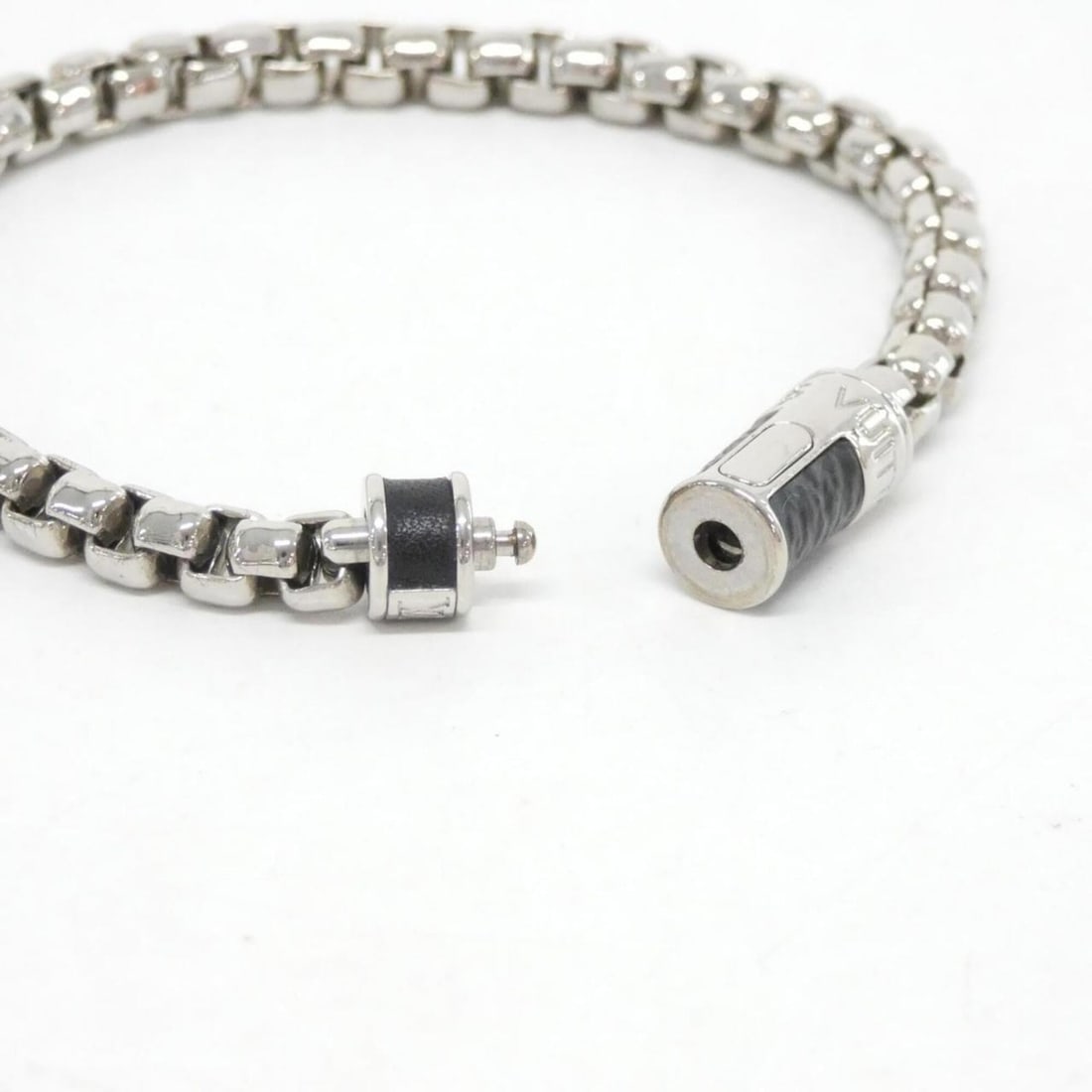 Louis Vuitton Monogram Eclipse Bracelet Chain L M63107 - 3