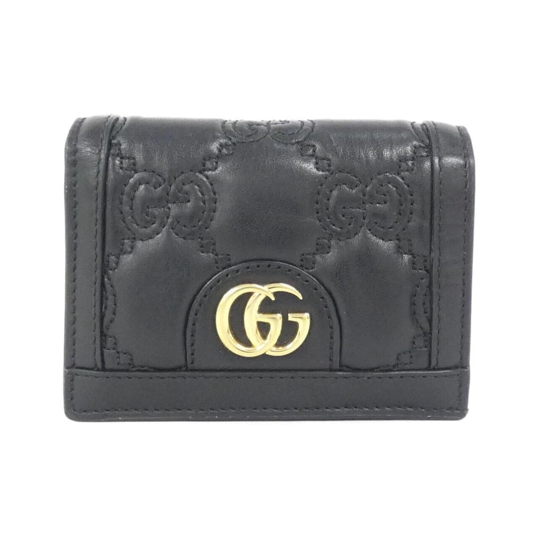 Gucci 723786 UM8IG Wallet: --- Catalog ---Category: SizeSize (HxWxD): 9cm x 11cm x 3cm / 3.54'' x 4.33'' x 1.18''Category: DesignType: Wallet (bi-fold)Color: BlackGender: WomenMaterial: Leather Category: GeneralMPN: 723786 UM8I