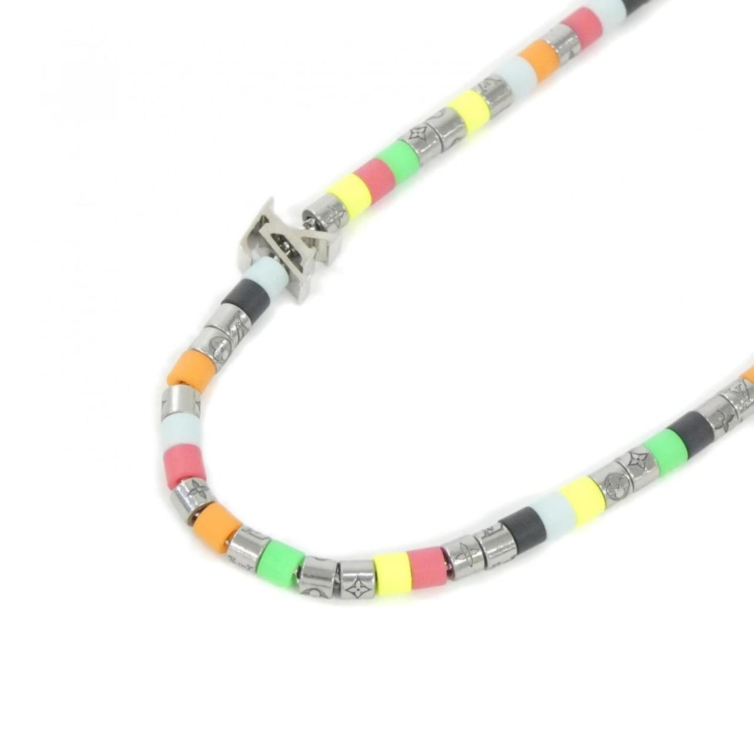 Louis Vuitton Collier LV Paradise 59cm MP3328 Necklace: --- Catalog ---Category: SizePendant Size: 8mm x 8mm / 0.31'' x 0.31''Neck Circumference: 52 cm - 63 cm / 20.47'' - 24.8''Category: DesignColor: Multi-color, SilverGender: WomenNecklace Type: