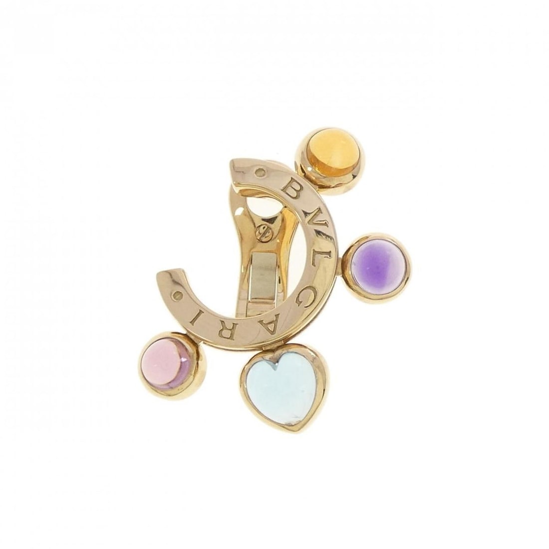 Bvlgari Allegra Earring (Single Earring): --- Catalog ---Category: SizeSize (HxWxD): 25.10mm x 22.90mm / 0.99'' x 0.90''Category: DesignType: Clip earringsGender: WomenMaterial: Yellow gold (18K)Single earring: YesCategory: GeneralBrand: