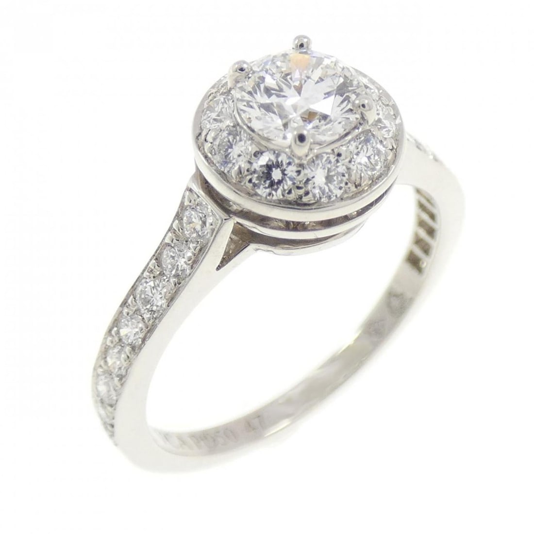 Van Cleef & Arpels Icone Ring: --- Catalog ---Category: SizeUS Size: 4Brand Size: 47Category: DesignType: Band ringGender: WomenMaterial: Platinum 950Category: GeneralMPN: VCARG33047Brand: Van Cleef & Arpels--- Item List