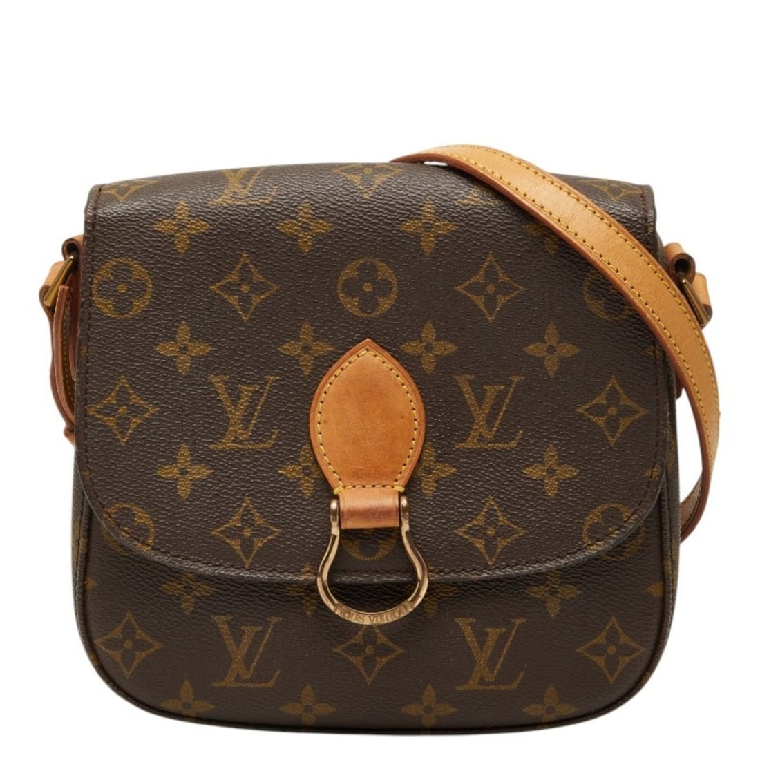 Louis Vuitton Monogram Saint Cloud MM Crossbody Shoulder Bag M51243 Brown Leather Women's LOUIS: --- Catalog ---Category: SizeStrap Drop: 55cm / 21.65''Size (HxWxD): 19cm x 19cm x 5cm / 7.48'' x 7.48'' x 1.96''Category: DesignType: Shoulder bagColor: BrownGender: WomenMaterial: PVC , Leather Cate