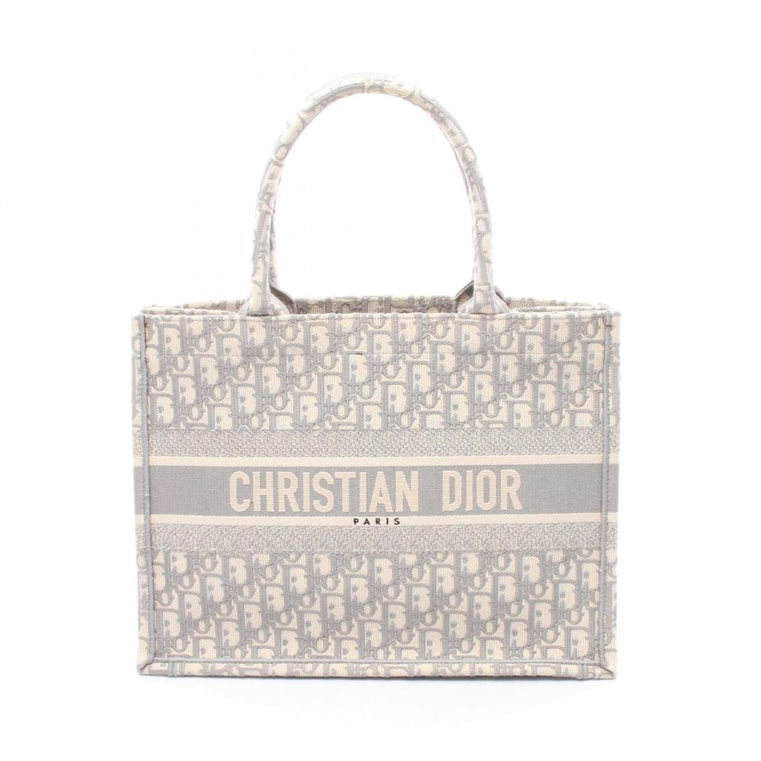 Christian Dior Dior BOOK TOTE Medium Tote Bag Handbag Canvas Women's Gray/White M1296ZRIW_M20I: --- Catalog ---Category: SizeSize (HxWxD): 27cm x 36cm x 14cm / 10.62'' x 14.17'' x 5.51''Category: DesignType: Handbag, Tote bagColor: Gray, WhiteGender: WomenMaterial: Canvas Category: GeneralMPN: M