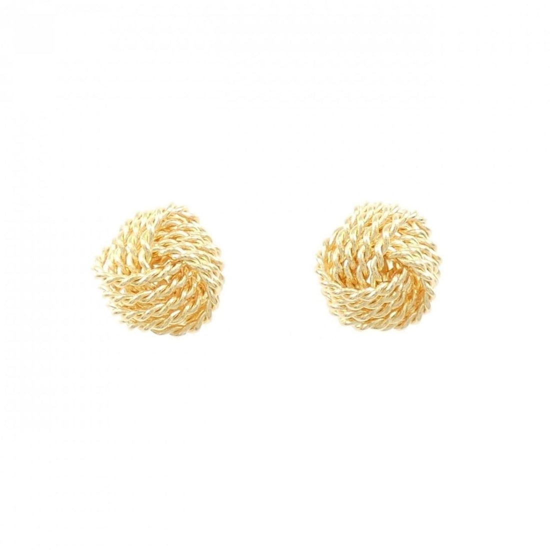 Tiffany & Co. Twist Knot Earrings: --- Catalog ---Category: SizeSize (HxWxD): 9.30mm x 9.00mm / 0.37'' x 0.35''Category: DesignType: Stud earringsGender: WomenMaterial: Yellow gold (18K)Category: GeneralBrand: Tiffany--- Item List