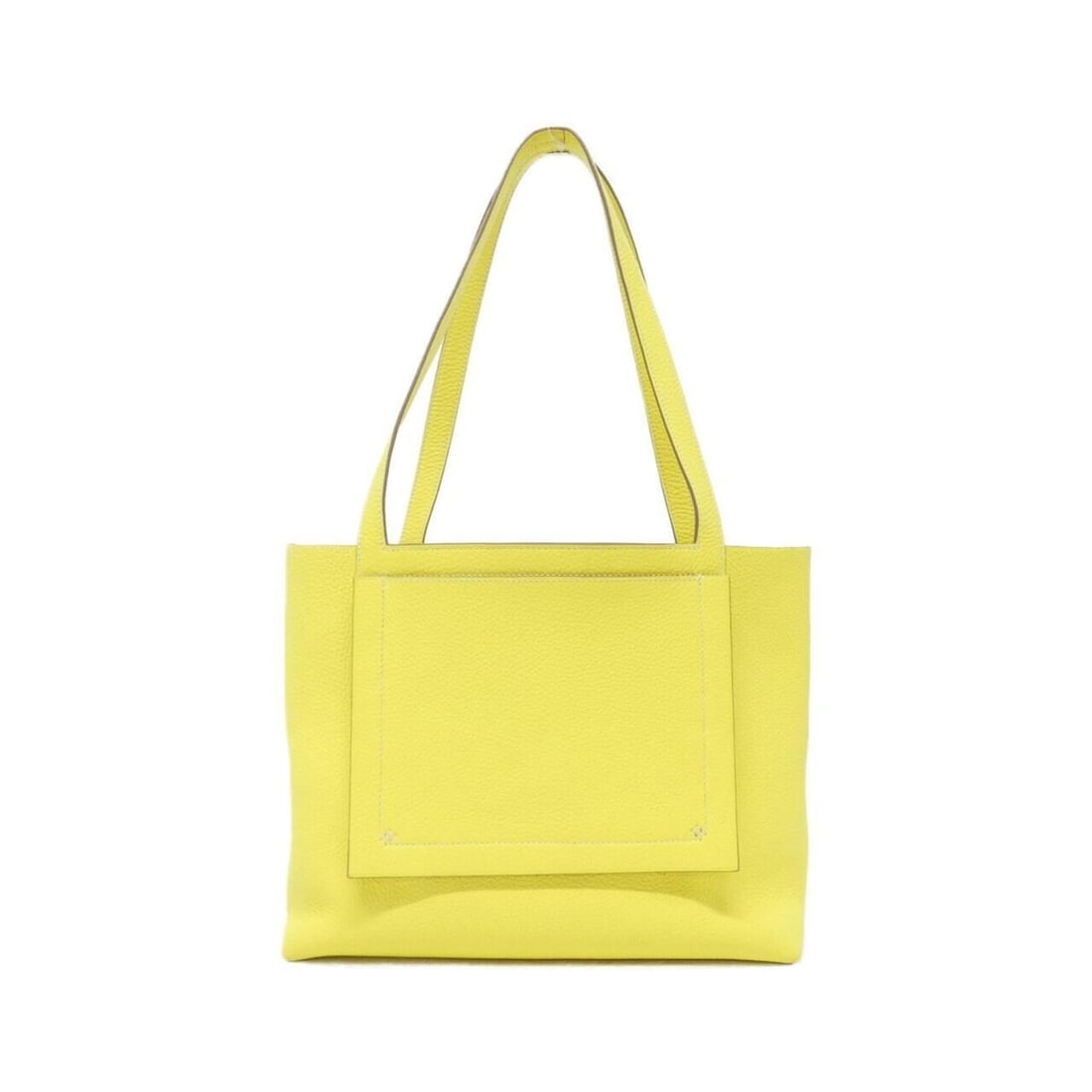 Hermes Cabasellier 31cm 082201CA Handbag: --- Catalog ---Category: SizeSize (HxWxD): 25cm x 31cm x 9.5cm / 9.84'' x 12.2'' x 3.74''Category: DesignType: HandbagColor: LimeGender: Men,WomenMaterial: Taurillon clemence leather Category: