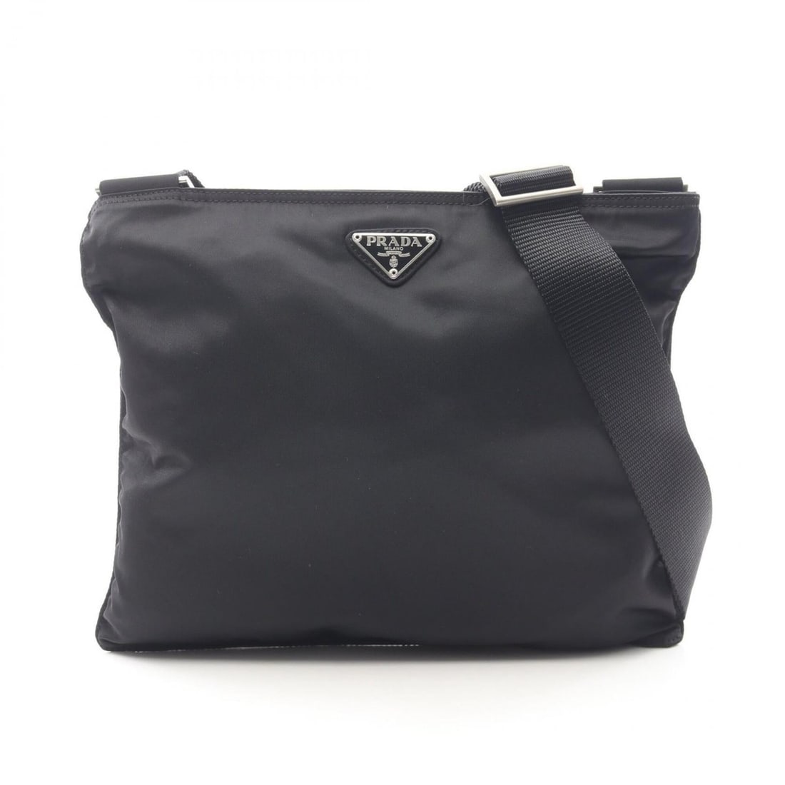 Prada PRADA Shoulder Bag Handbag Nylon Women's Black: --- Catalog ---Category: SizeSize (HxWxD): 26cm x 30cm x 1cm / 10.23'' x 11.81'' x 0.39''Category: DesignType: Handbag, Shoulder bagColor: BlackGender: WomenMaterial: Nylon Category: GeneralBrand: Pra