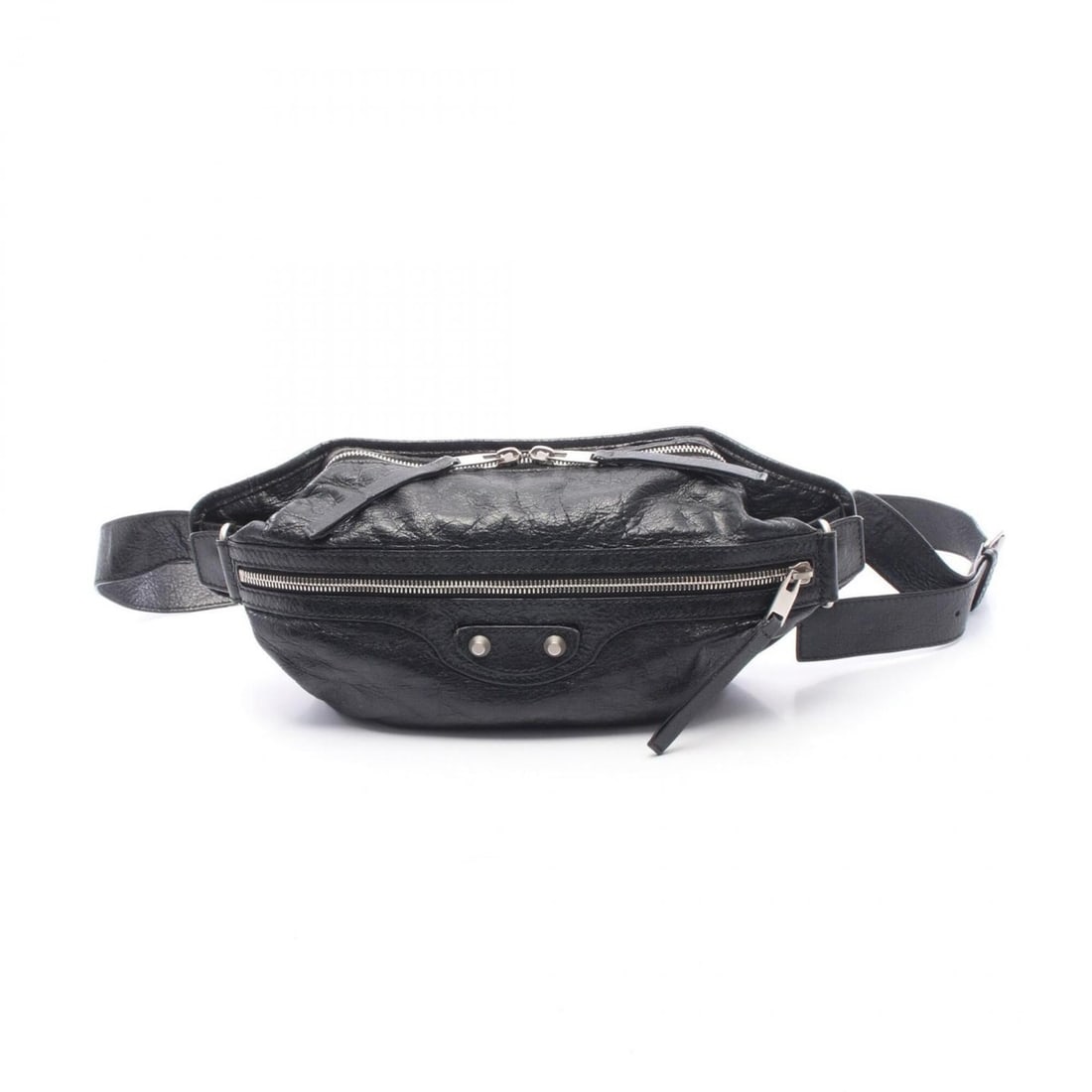 Balenciaga Classic Neo-Lift Waist Bag, Body Handbag, Leather, Men's & Women's, Black (1 of 11)