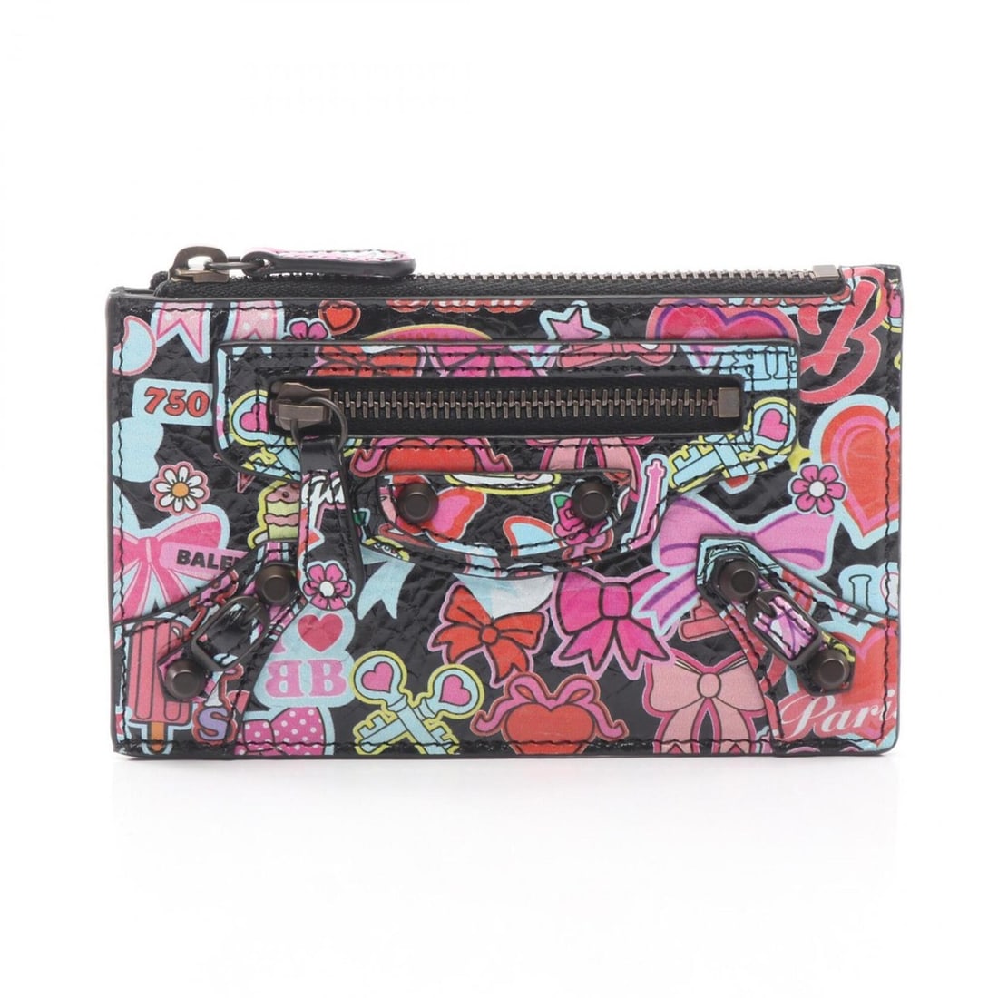 Balenciaga LE CITY Long Coin Card Holder, Business Case, Wallet, Purse, Leather, Women's, (1 of 9)