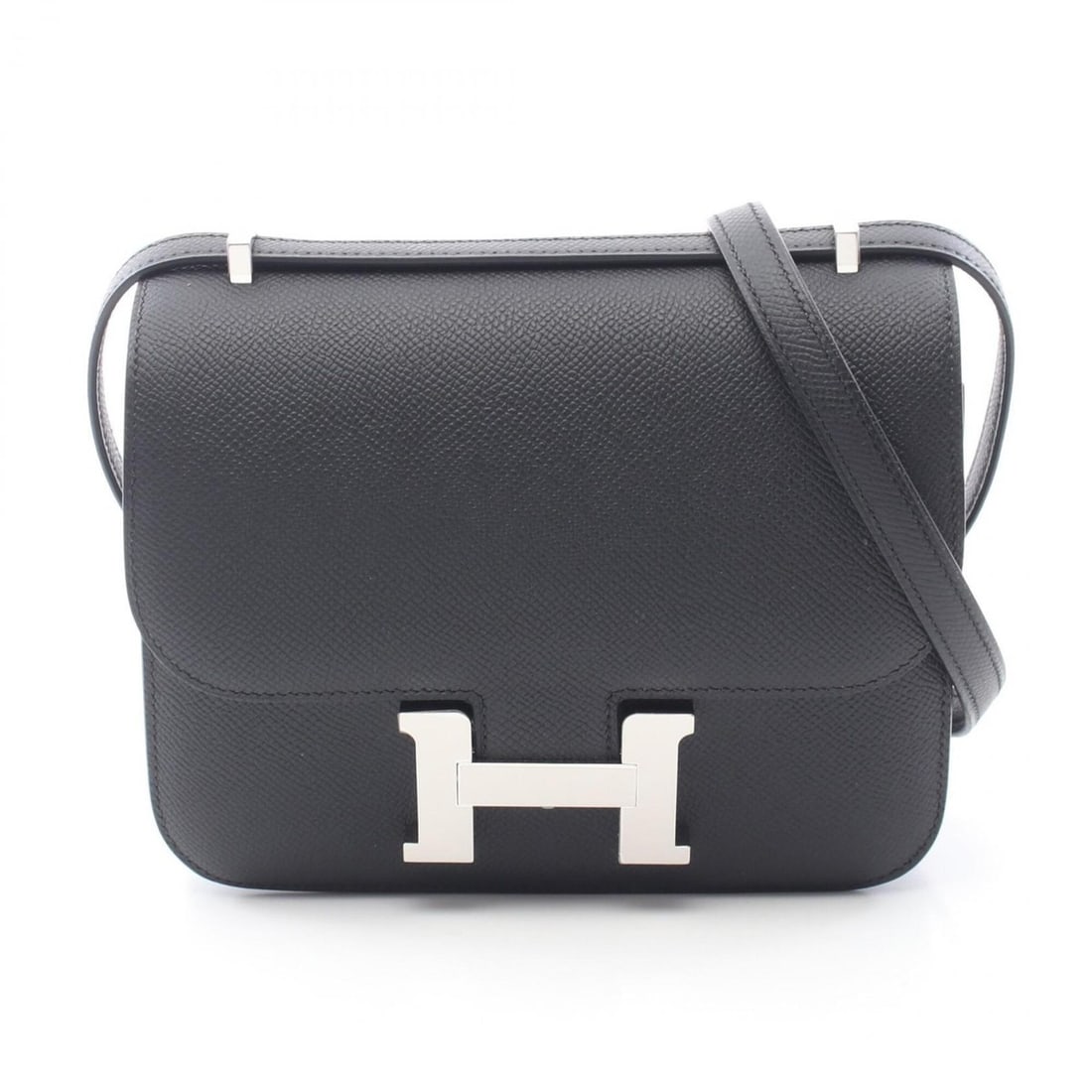 Hermes Constance 3 Mini Shoulder Bag/Handbag, Leather (Veau Epsom), Women's, Black, 083905CK: --- Catalog ---Category: SizeSize (HxWxD): 15cm x 18cm / 5.9'' x 7.08''Category: DesignType: Handbag, Shoulder bagColor: BlackGender: WomenMaterial: Epsom leather Category: GeneralMPN: 083905CKBrand: 