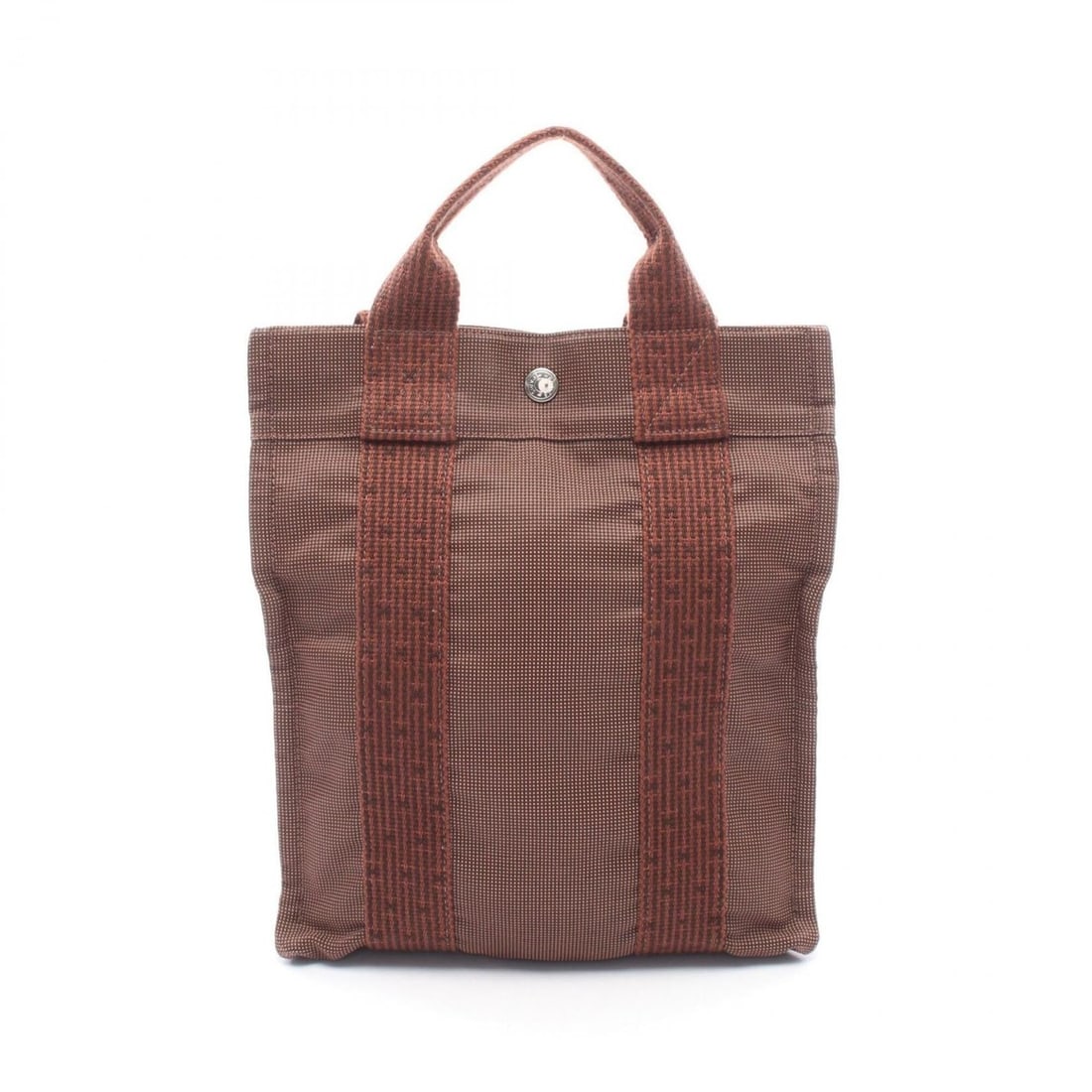 Hermes Herline Ad PM Backpack/Handbag, Canvas, Women's, Brown (1 of 10)