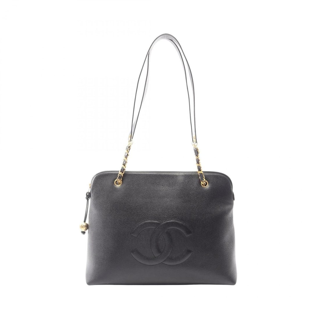 Chanel CHANEL Large Coco Mark Tote Bag Handbag Caviar Skin (Grained Calf) Women's Black: --- Catalog ---Category: SizeSize (HxWxD): 31cm x 40cm x 14cm / 12.2'' x 15.74'' x 5.51''Strap Length: 84cm / 33.07''Category: DesignType: Handbag, Tote bagColor: BlackGender: WomenMaterial: Grained C
