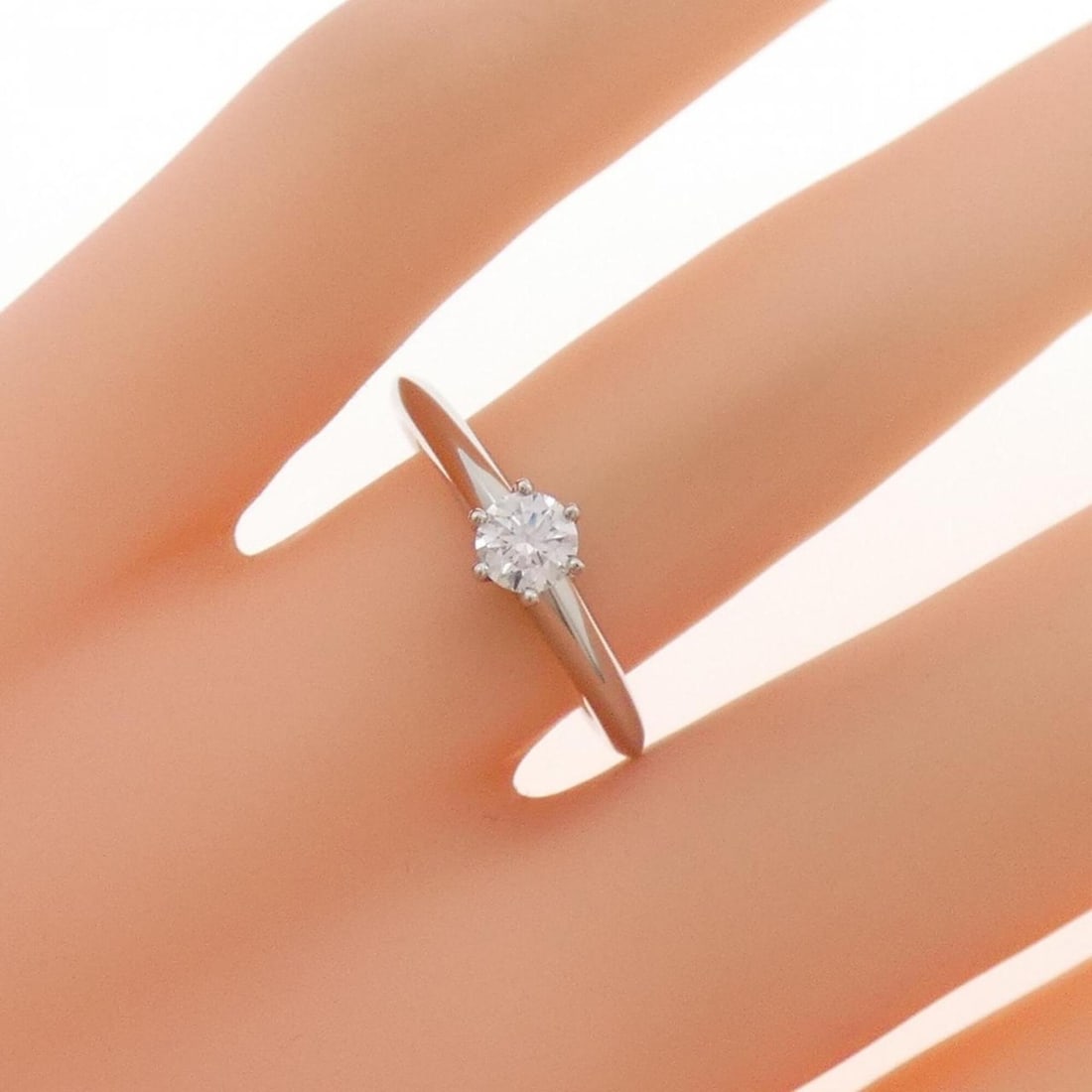 Tiffany Classic Solitaire Ring 0.26CT - 5