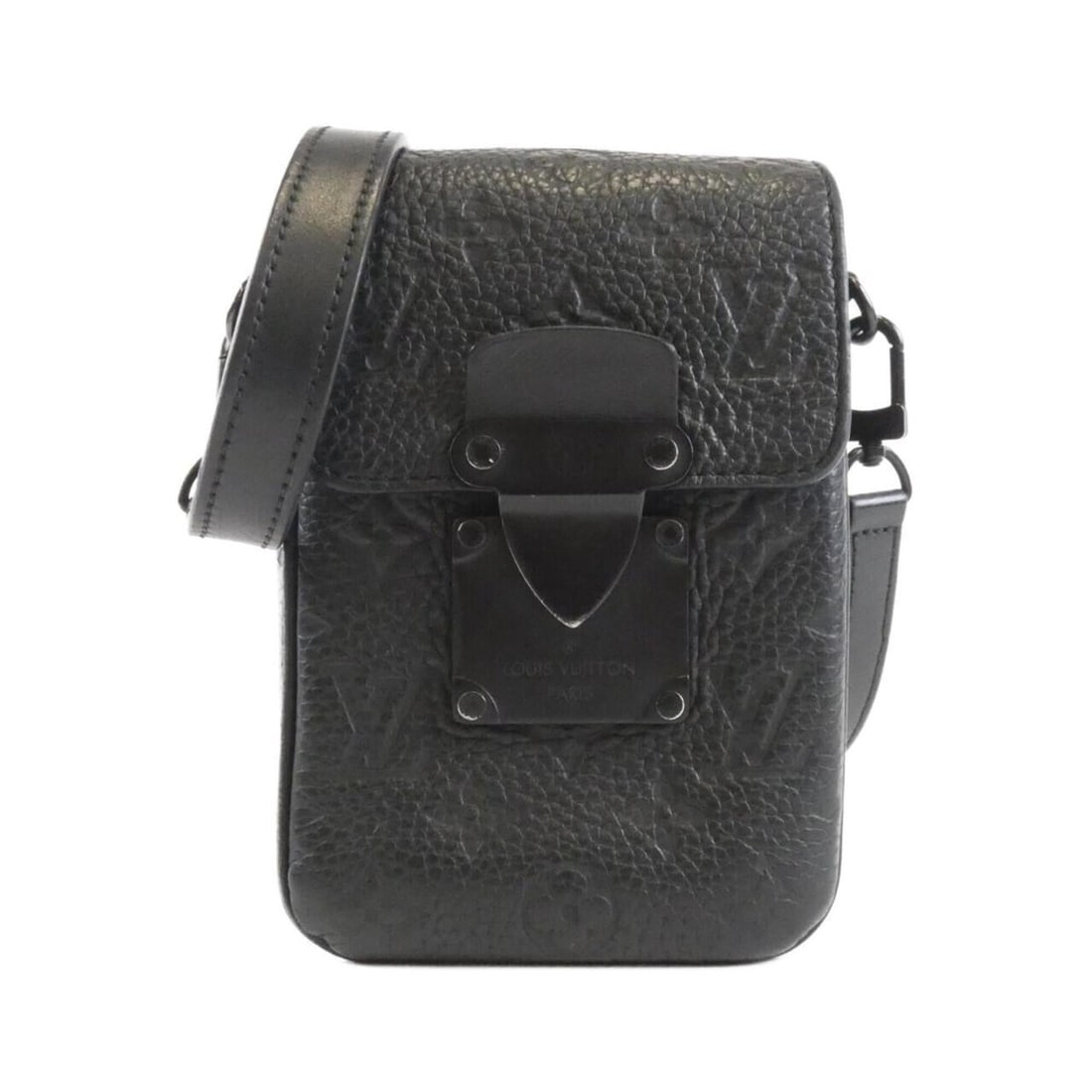 Louis Vuitton Taurillon Monogram S-Lock Vertical Wearable Wallet M81524 Shoulder Bag: --- Catalog ---Category: SizeSize (HxWxD): 19cm x 12cm x 7cm / 7.48'' x 4.72'' x 2.75''Category: DesignType: Shoulder bagColor: BlackGender: Women,MenMaterial: Leather Leather/Fur Type: Calf