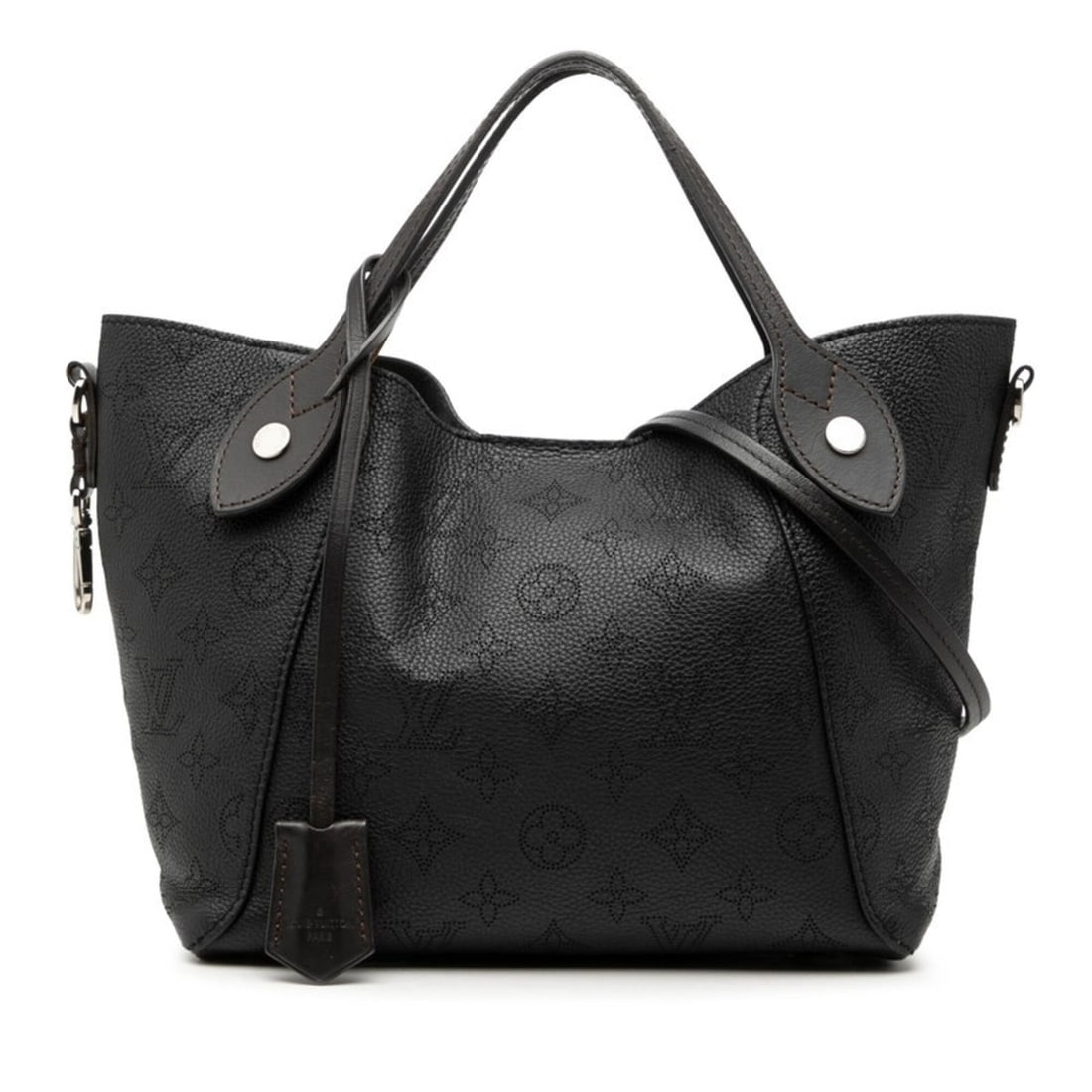 Louis Vuitton Monogram Mahina PM Handbag/Shoulder Bag 2-Way M54350 Noir Black Leather Women's LOUIS: --- Catalog ---Category: SizeSize (HxWxD): 18.5cm x 23cm x 13cm / 7.28'' x 9.05'' x 5.11''Category: DesignType: Handbag, Pouch, Shoulder bagColor: Black, Monogram, NoirGender: WomenMaterial: Monogram 
