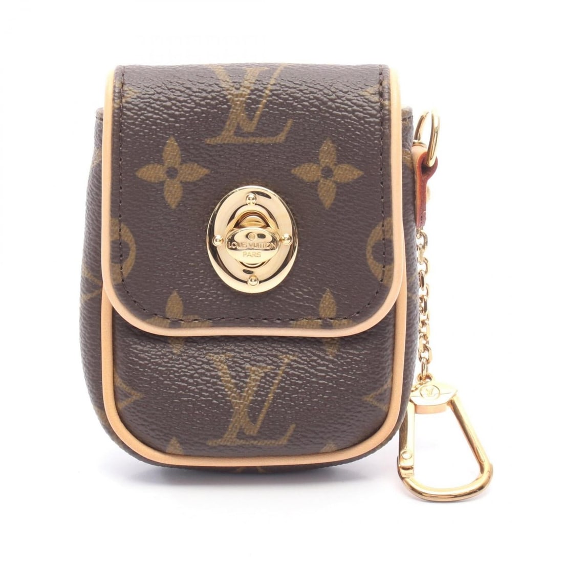 Louis Vuitton Pochette Tulam Handbag Pouch Leather Monogram Women's Brown M60020: --- Catalog ---Category: SizeSize (HxWxD): 10.5cm x 7.5cm / 4.13'' x 2.95''Category: DesignType: PouchColor: BrownGender: WomenMaterial: Leather , PVC Category: GeneralBrand: Louis Vuitton--- Item Lis