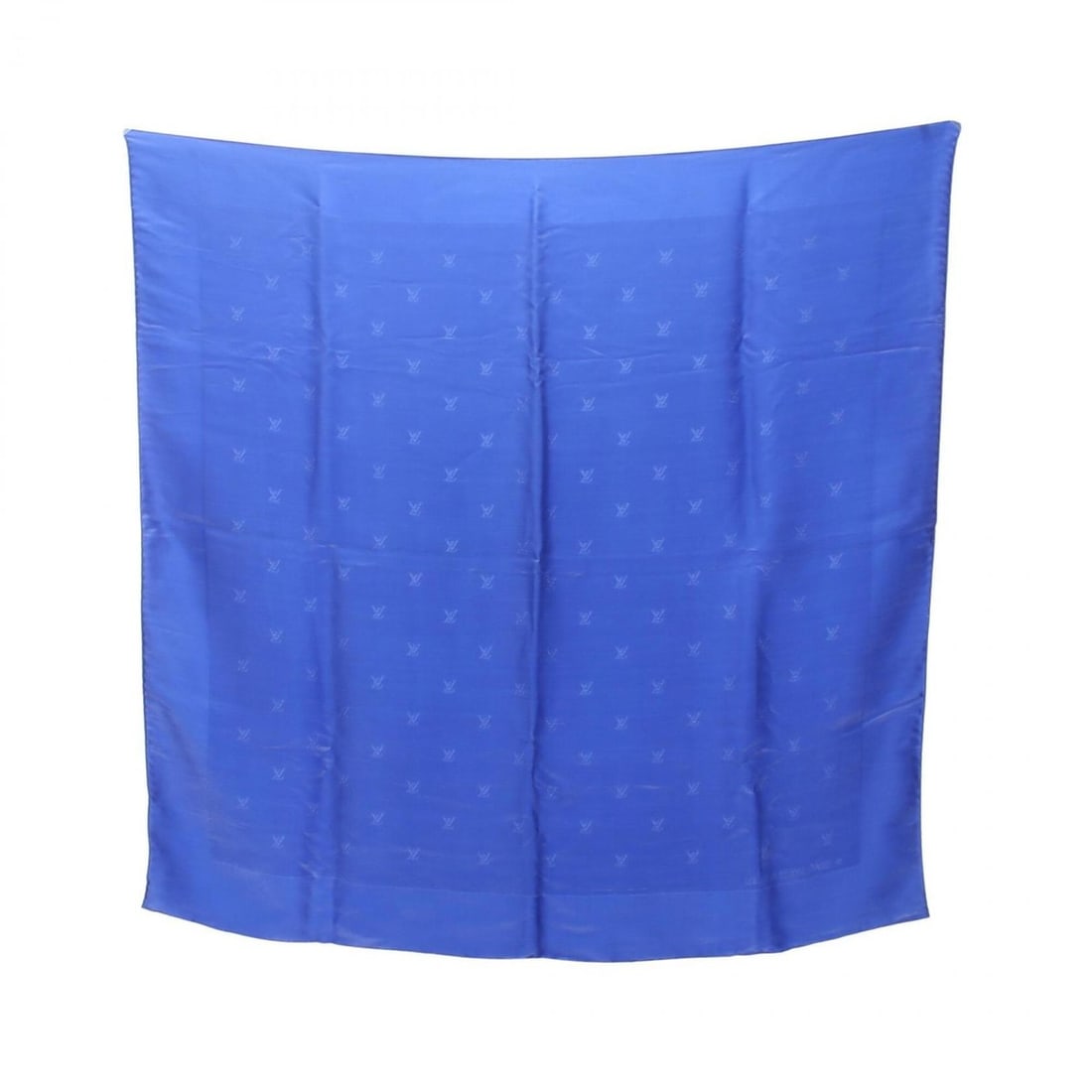 Louis Vuitton logo print scarf/muffler, silk, women's, blue tones.: --- Catalog ---Category: SizeSize (LxW): 85cm x 85cm / 33.46'' x 33.46''Category: DesignType: ScarfColor: BlueGender: WomenMaterial: Silk Category: GeneralBrand: Louis Vuitton--- Item List ---Section: