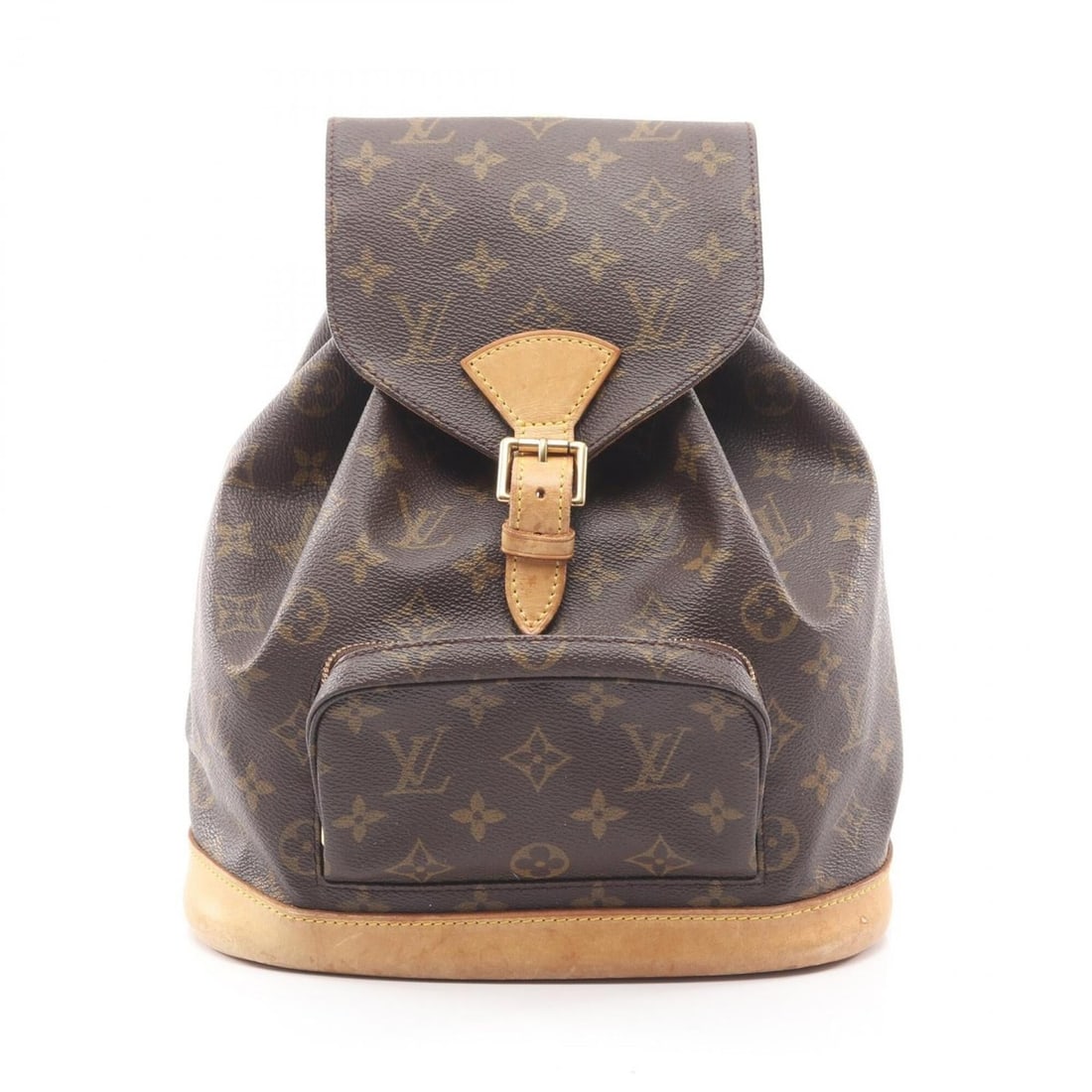Louis Vuitton Montsouris MM Backpack/Handbag, Coated Canvas and Leather, Monogram Pattern, Women's,: --- Catalog ---Category: SizeSize (HxWxD): 30cm x 25cm x 12cm / 11.81'' x 9.84'' x 4.72''Category: DesignType: BackpackColor: BrownGender: WomenMaterial: Coated canvas , Monogram , PVC , Leather Categ