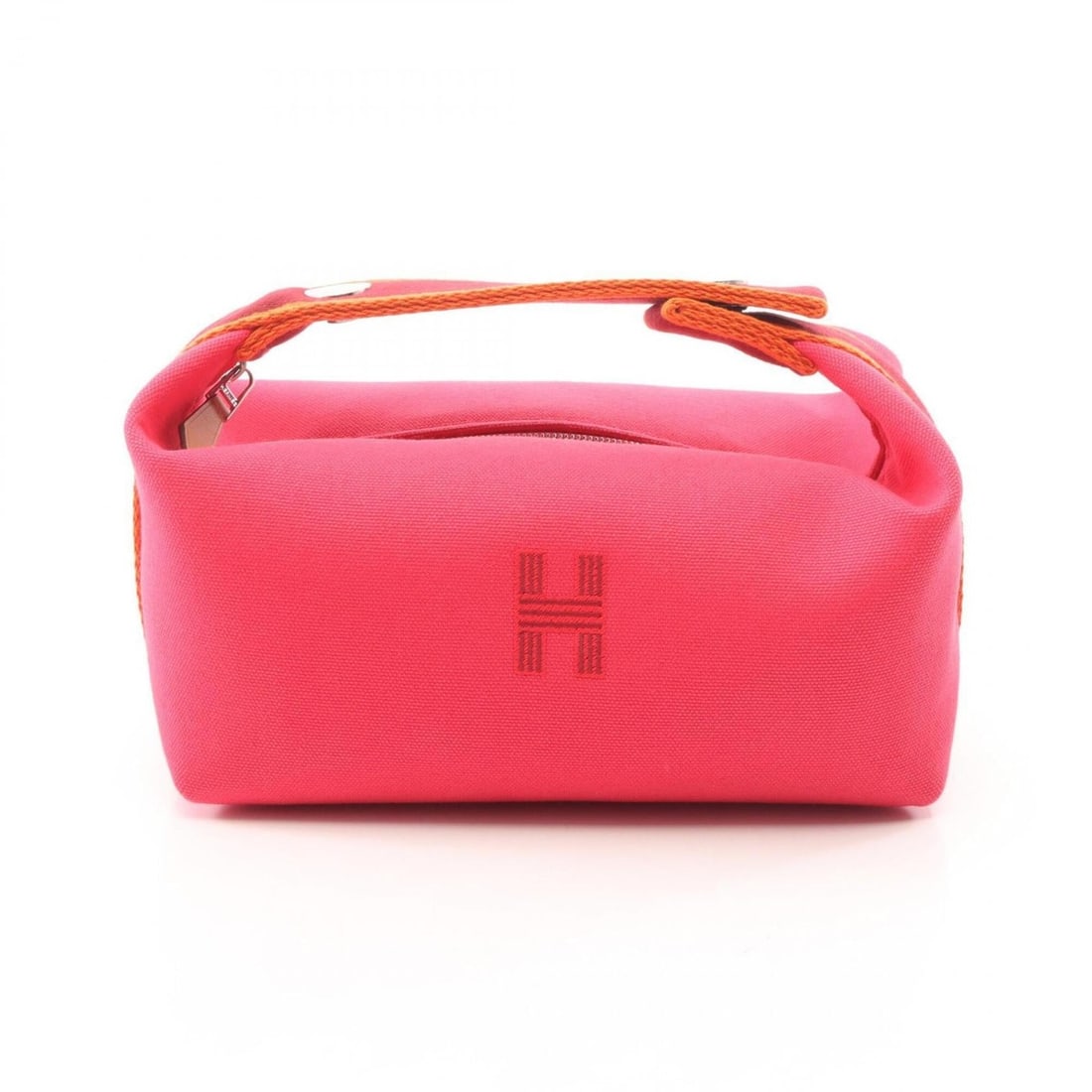 Hermes Bride à Brac PM Handbag, Canvas, Women's, Pink, Bordeaux, Orange, H104222M: --- Catalog ---Category: SizeSize (HxWxD): 10cm x 21cm x 13cm / 3.93'' x 8.26'' x 5.11''Category: DesignType: HandbagColor: Bordeaux, Orange, PinkGender: WomenMaterial: Canvas Hardware Color: SilverCa