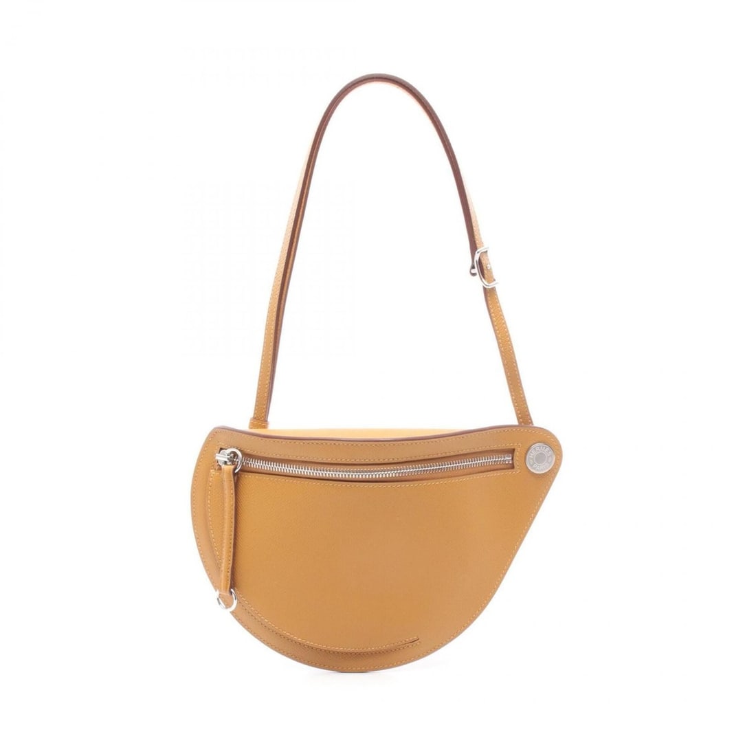 Hermes Petite Course Shoulder Bag/Handbag, Leather, Calfskin (Cowhide), Veau Epsom, Women's, Brown: --- Catalog ---Category: SizeSize (HxWxD): 18.5cm x 25cm x 4cm / 7.28'' x 9.84'' x 1.57''Category: DesignType: Handbag, Shoulder bagColor: BrownGender: WomenMaterial: Epsom leather , Leather Hardware 