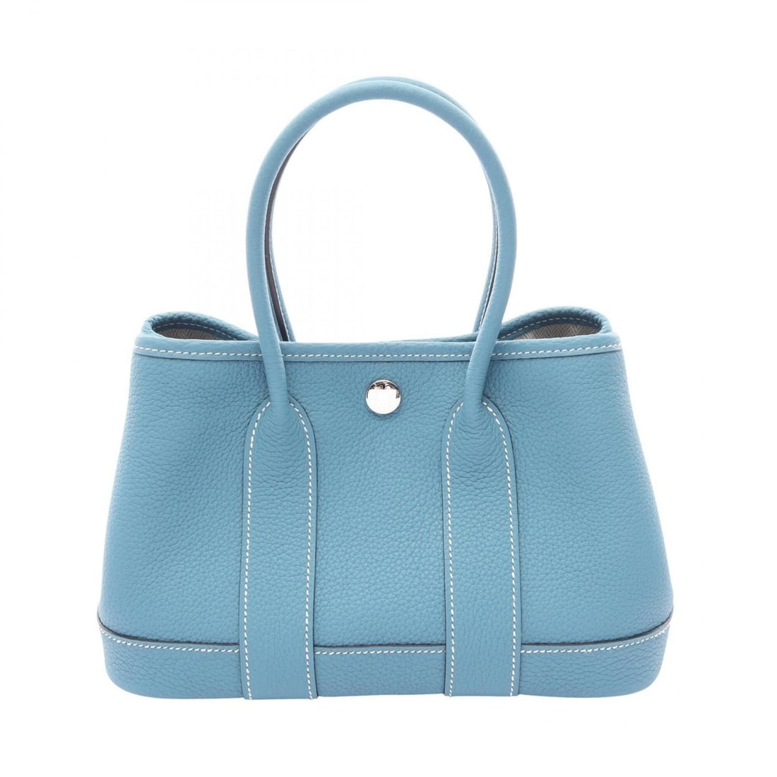 Hermes Neo Garden 23 Handbag, Leather, Negonda Women's, Blue, 086729CK: --- Catalog ---Category: SizeSize (HxWxD): 16cm x 23cm x 10cm / 6.29'' x 9.05'' x 3.93''Category: DesignType: HandbagColor: BlueGender: WomenMaterial: Negonda leather , Leather Hardware Color: SilverC