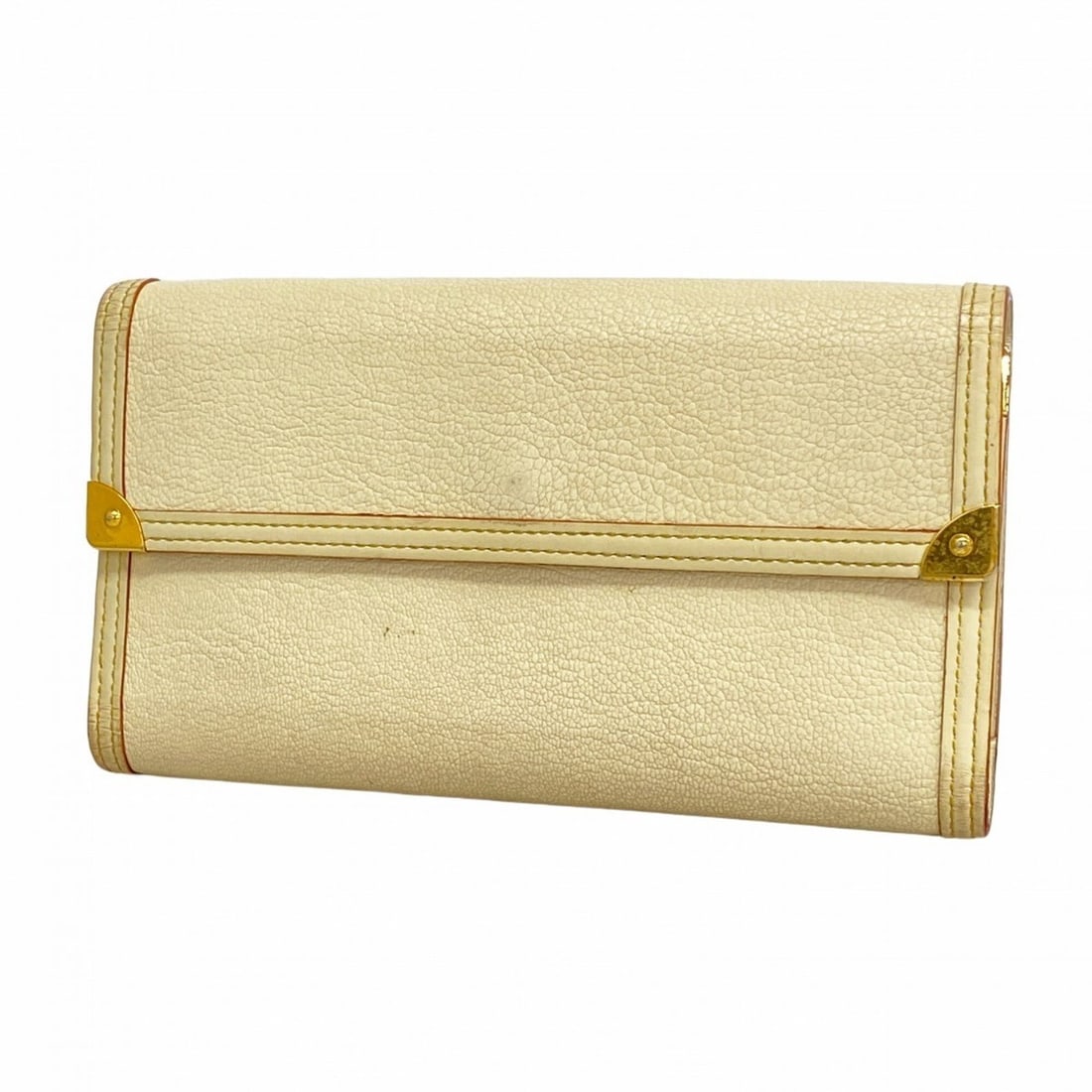 Louis Vuitton Suhali Tri-fold Long Wallet, Portefeuille Tresor International, M91839, Blanc,: --- Catalog ---Category: SizeSize (HxWxD): 11cm x 19cm x 3cm / 4.33'' x 7.48'' x 1.18''Category: DesignType: Long wallet (tri-fold)Color: BlancGender: Men,WomenCategory: GeneralMPN: M91839Brand: Louis