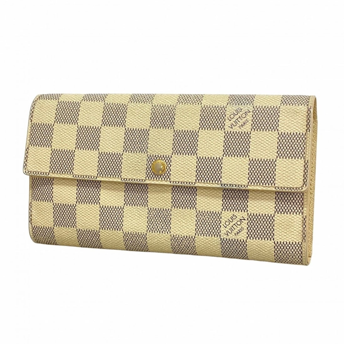 Louis Vuitton Damier Azur Portefeuille Sarah Long Wallet N61735 White Women's: --- Catalog ---Category: SizeSize (HxWxD): 11.5cm x 18.5cm x 2.5cm / 4.52'' x 7.28'' x 0.98''Category: DesignType: Long wallet (bi-fold)Color: WhiteGender: WomenCategory: GeneralMPN: N61735Brand: Loui