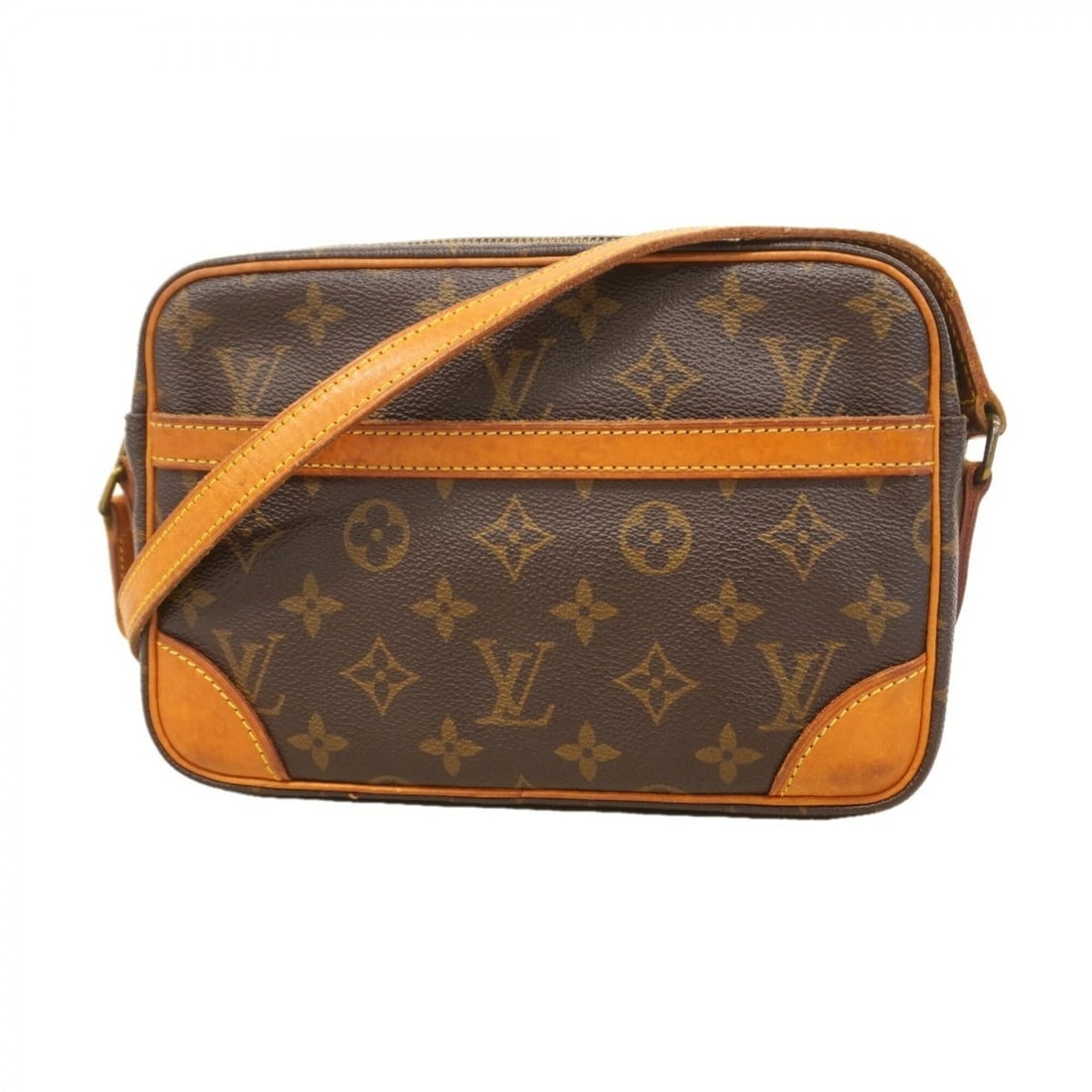 Louis Vuitton Monogram Trocadero 23 Shoulder Bag M51276 Brown Women's: --- Catalog ---Category: SizeSize (HxWxD): 15.5cm x 23cm x 6cm / 6.1'' x 9.05'' x 2.36''Category: DesignType: Shoulder bagColor: BrownGender: WomenCategory: GeneralMPN: M51276Brand: Louis Vuitton--- I