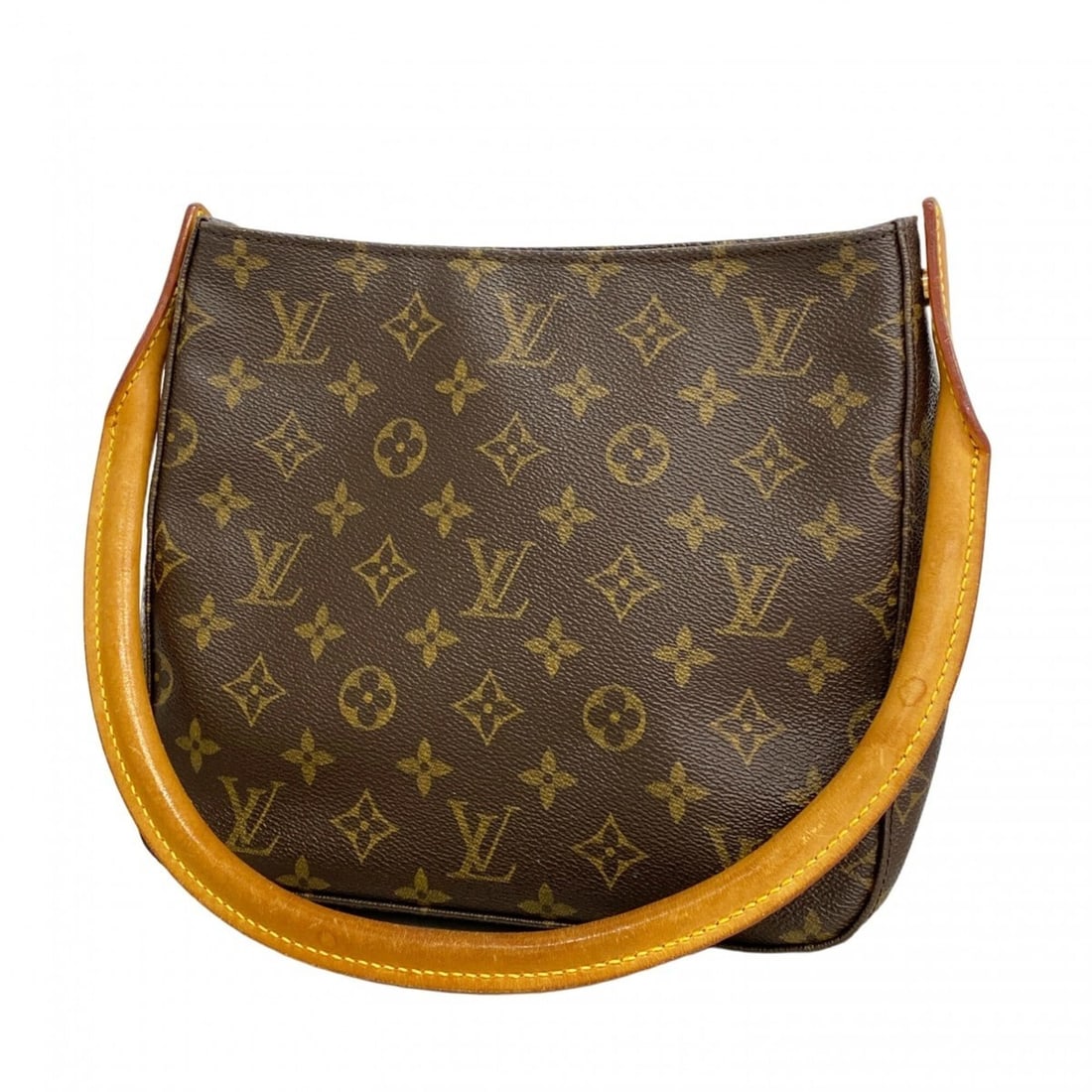 Louis Vuitton Monogram Looping MM Shoulder Bag M51146 Brown Women's: --- Catalog ---Category: SizeSize (HxWxD): 21cm x 24cm x 10cm / 8.26'' x 9.44'' x 3.93''Category: DesignType: Shoulder bagColor: BrownGender: WomenCategory: GeneralMPN: M51146Brand: Louis Vuitton--- I