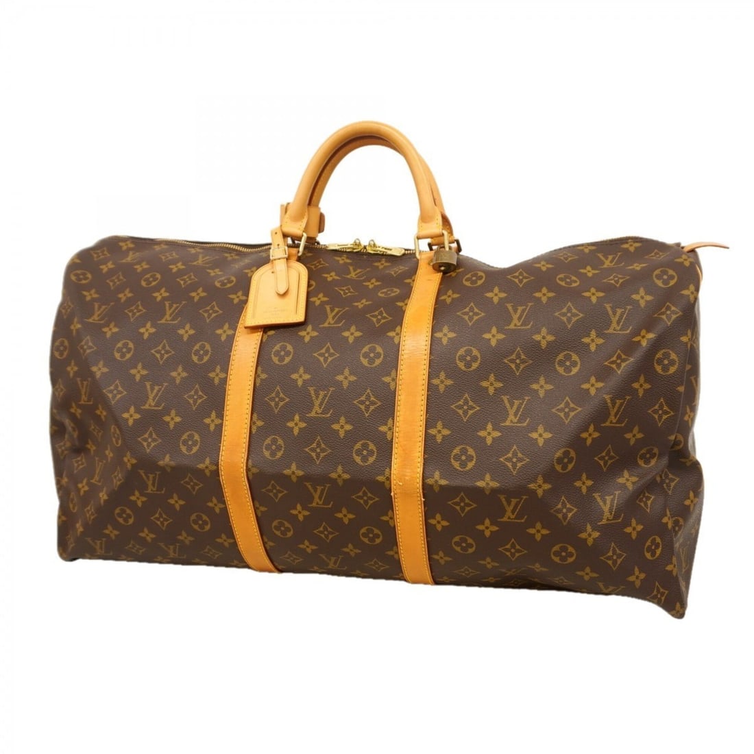 Louis Vuitton Bags - Boston Monogram Keepall 60 M41422 Brown Men's & Women's: --- Catalog ---Category: SizeSize (HxWxD): 33cm x 60cm x 27cm / 12.99'' x 23.62'' x 10.62''Category: DesignType: Boston bagColor: BrownGender: Men,WomenCategory: GeneralMPN: M41422Brand: Louis Vuitton
