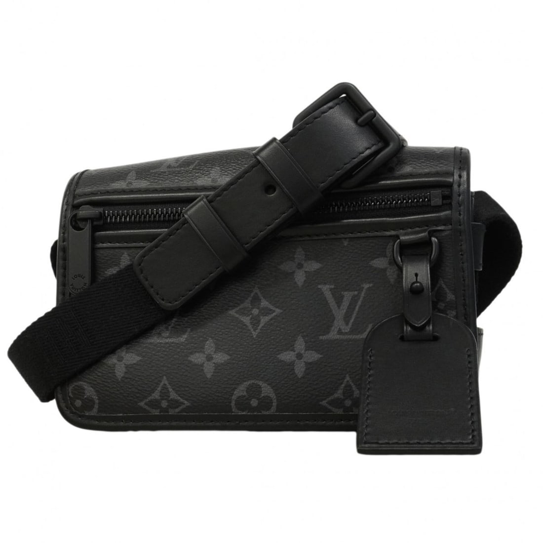 Louis Vuitton Monogram Eclipse Bosphore Wearable Wallet Shoulder Bag M12599 Black Men's (1 of 10)