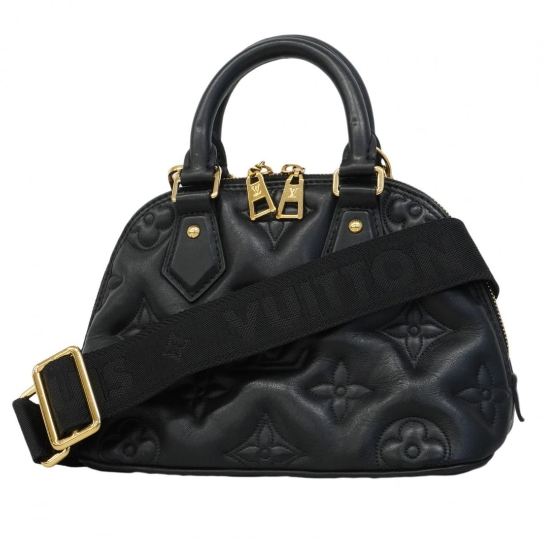 Louis Vuitton Bubble Gram Alma Soft BB Handbag M59793 Noir 2-way bag for women: --- Catalog ---Category: SizeSize (HxWxD): 16.5cm x 23cm x 11cm / 6.49'' x 9.05'' x 4.33''Category: DesignType: HandbagColor: NoirGender: WomenCategory: GeneralMPN: M59793Brand: Louis Vuitton--- Item 