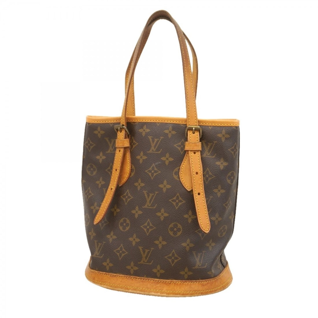 Louis Vuitton Monogram Bucket PM Tote Bag M42238 Brown (Women's): --- Catalog ---Category: SizeSize (HxWxD): 26cm x 23cm x 16.5cm / 10.23'' x 9.05'' x 6.49''Category: DesignType: Tote bagColor: BrownGender: WomenCategory: GeneralMPN: M42238Brand: Louis Vuitton--- It