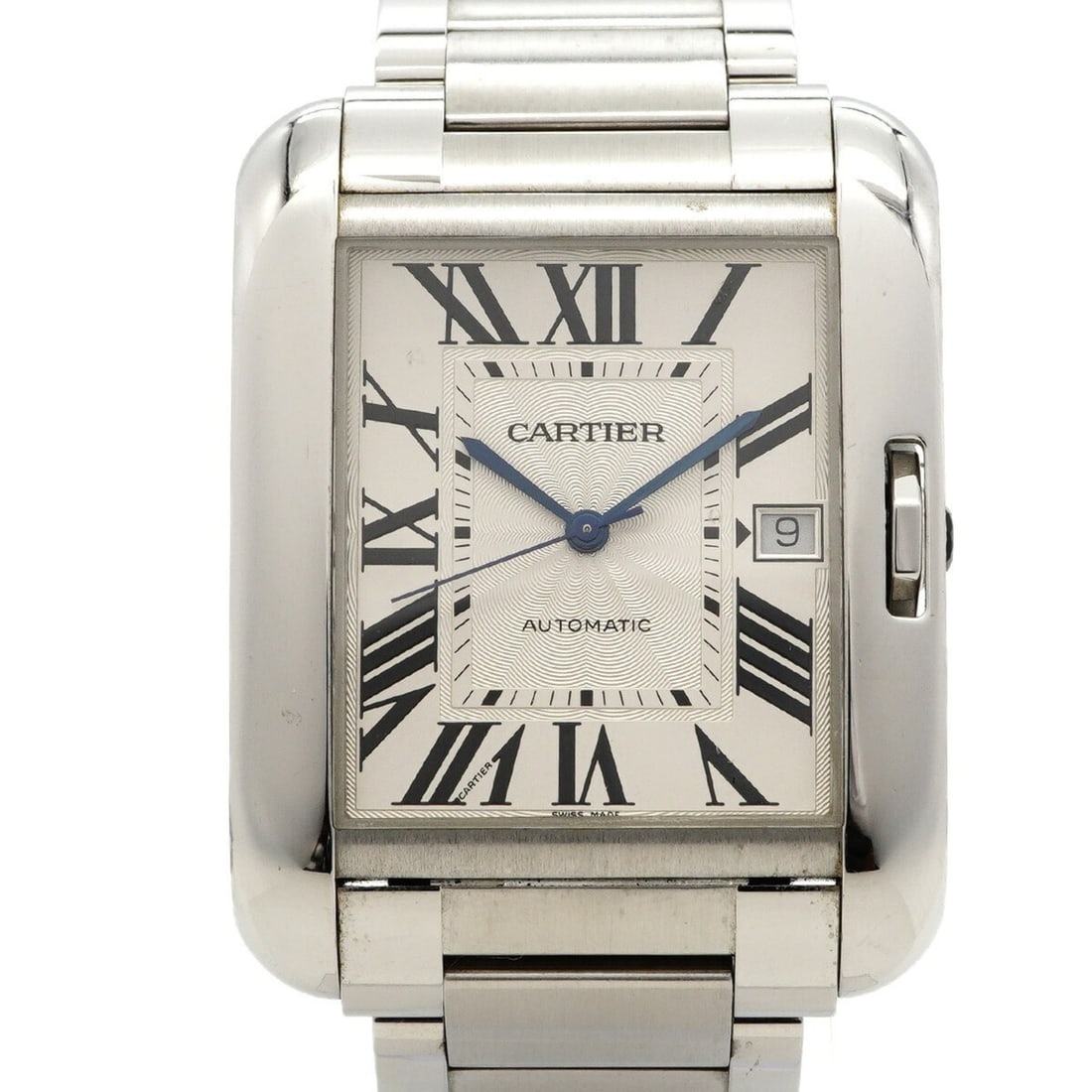 Cartier Tank Anglaise XL W5310008 Silver Dial Men's Watch: --- Catalog ---Category: SizeWrist Size: 16cm / 6.29''Case Diameter: 36.2mm / 1.43''Category: DesignType: WristwatchGender: MenColor (Dial): SilverMaterial (Band): Stainless steelCategory: GeneralMPN: