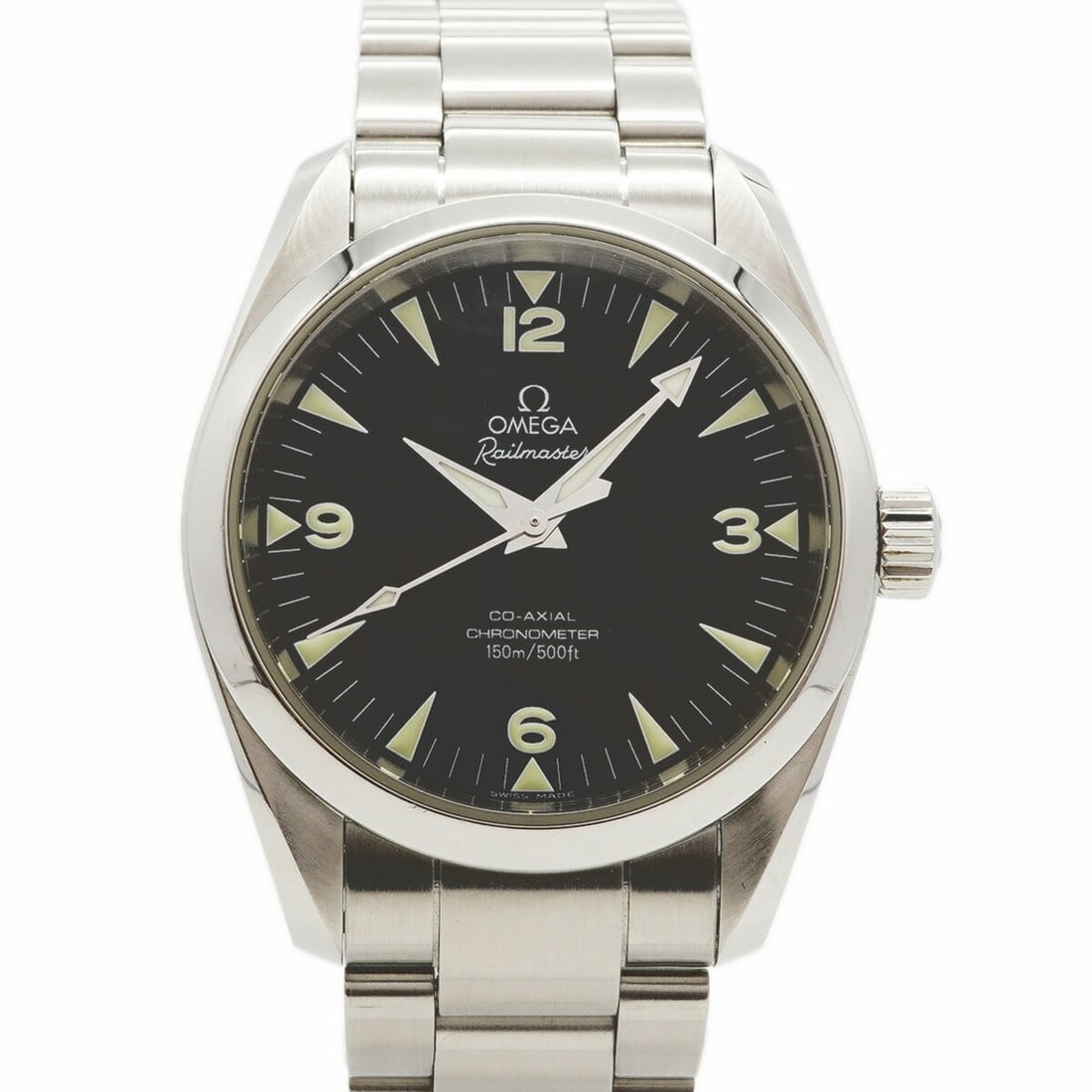 Omega Seamaster Railmaster 2504.52 Black Dial Men's Watch (1 of 17)