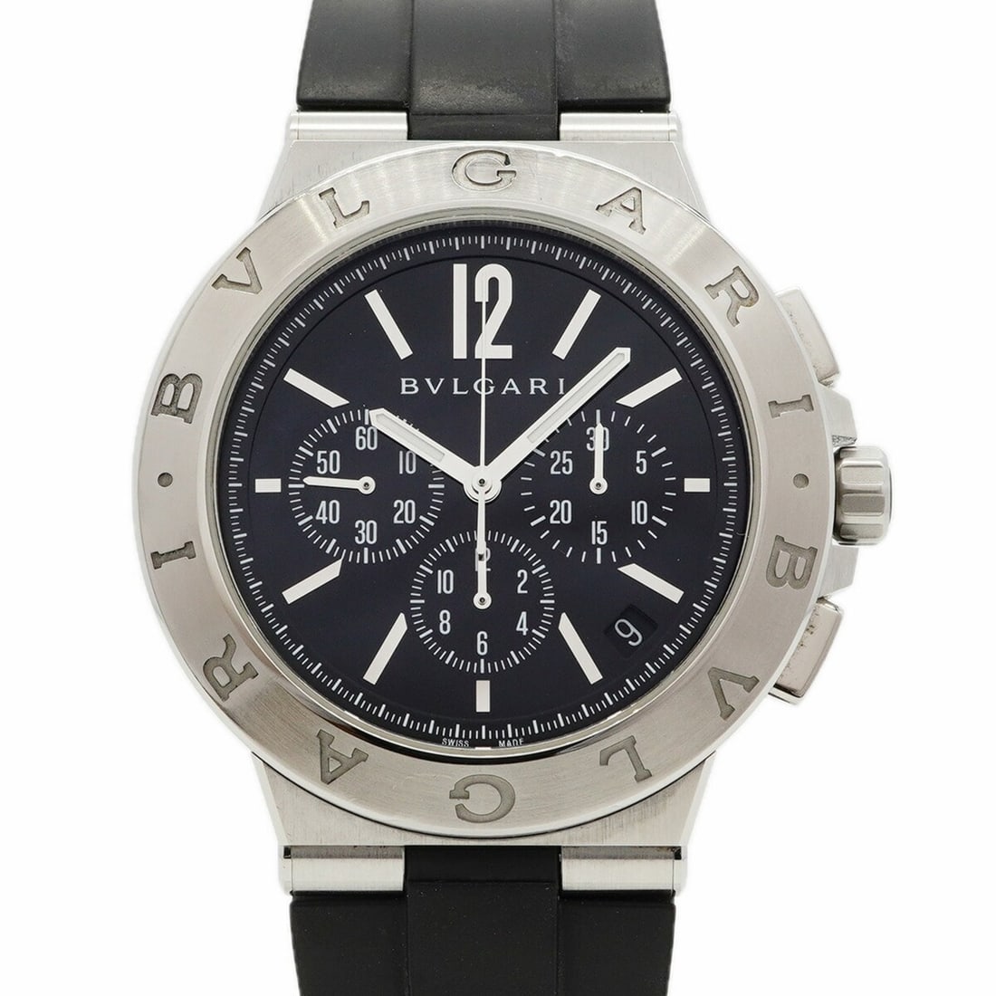 Bulgari Diagono DG41SCH Black Dial Men's Watch (1 of 11)