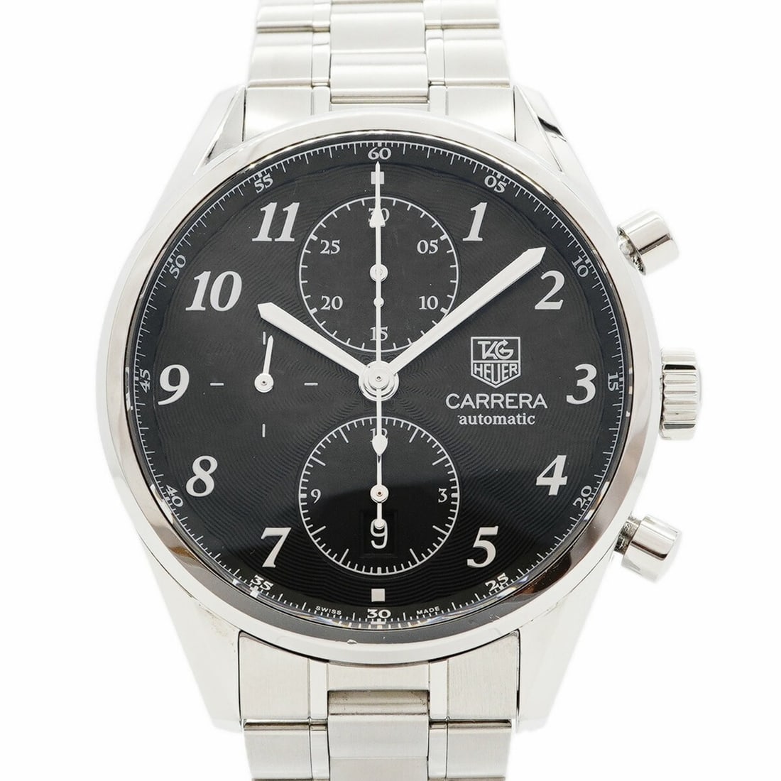 TAG Heuer Carrera CAS2110 Black Dial Men's Watch: --- Catalog ---Category: SizeWrist Size: 17cm / 6.69''Case Diameter: 40.9mm / 1.61''Category: DesignType: WristwatchGender: MenColor (Dial): BlackMaterial (Band): Stainless steelCategory: GeneralMPN: 