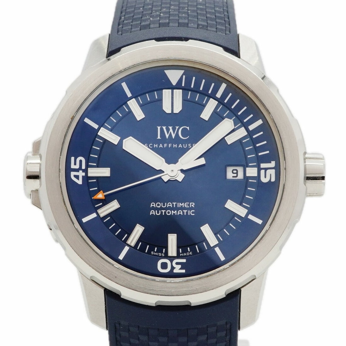 IWC Schaffhausen Aquatimer IW328801 Blue Dial Men's Watch (1 of 11)