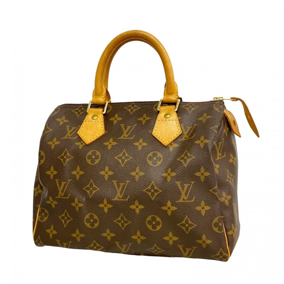 Louis Vuitton Monogram Speedy 25 Handbag M41109 Brown Women's (1 of 11)