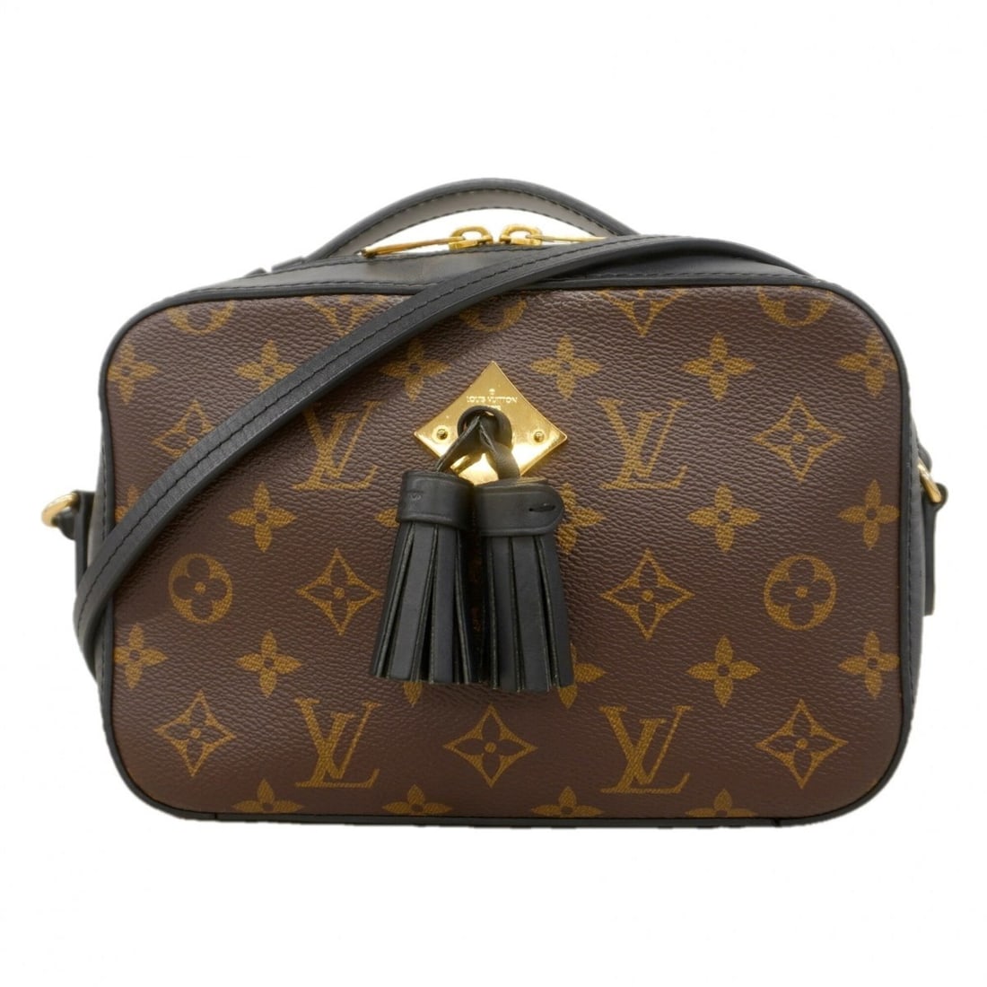 Louis Vuitton Monogram Saint-Onge Handbag M43555 Noir 2-way bag for women: --- Catalog ---Category: SizeSize (HxWxD): 15cm x 21.5cm x 7cm / 5.9'' x 8.46'' x 2.75''Category: DesignType: HandbagColor: NoirGender: WomenCategory: GeneralMPN: M43555Brand: Louis Vuitton--- Item Li