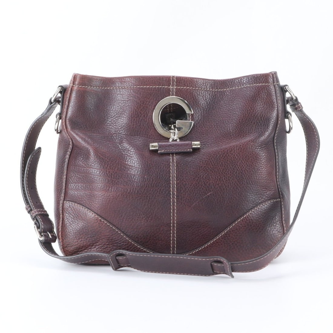 Gucci Charlotte Leather Shoulder Bag, Crossbody Handbag, Tote Bag (247400) - Women's (1 of 10)