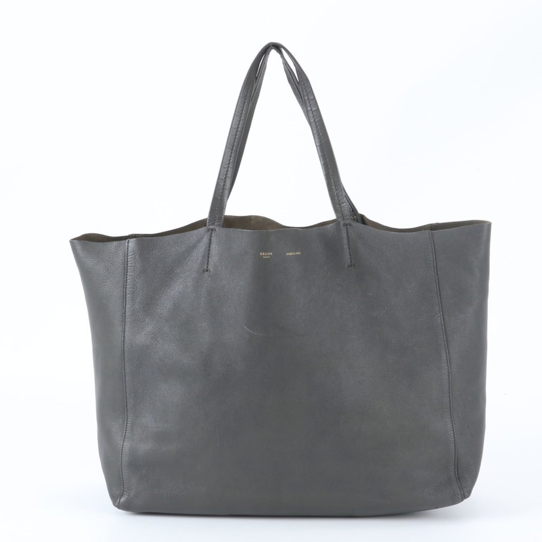 Celine Horizontal Cabas Leather Tote Bag - Handbag, Shoulder Bag, Women's (1 of 8)