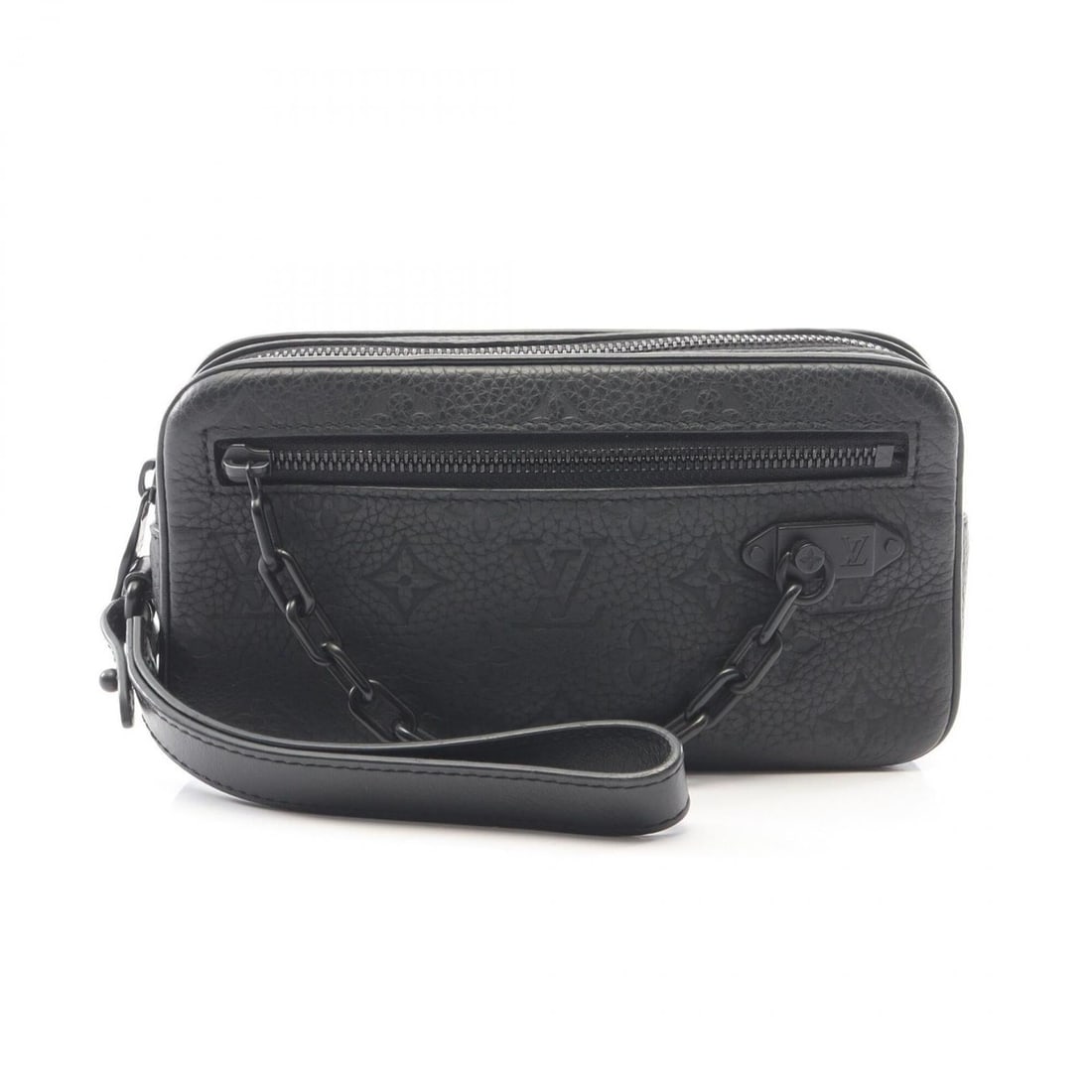Louis Vuitton Pochette Volga Second Bag Clutch Handbag Leather Monogram Taurillon Men's Black M55703: --- Catalog ---Category: SizeSize (HxWxD): 12cm x 21cm x 4.5cm / 4.72'' x 8.26'' x 1.77''Category: DesignType: Clutch bag, HandbagColor: BlackGender: MenMaterial: Leather Category: GeneralMPN: M55703B