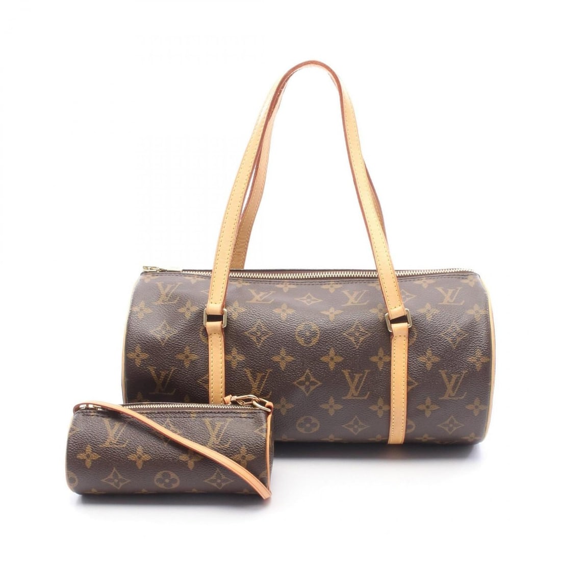 Louis Vuitton Papillon 30 Monogram Handbag, Coated Canvas Leather, Women's, Brown, M51385: --- Catalog ---Category: SizeSize (HxWxD): 15cm x 30cm x 15cm / 5.9'' x 11.81'' x 5.9''Category: DesignType: Handbag, PouchColor: BrownGender: WomenMaterial: PVC , Leather Category: GeneralMPN: M51385