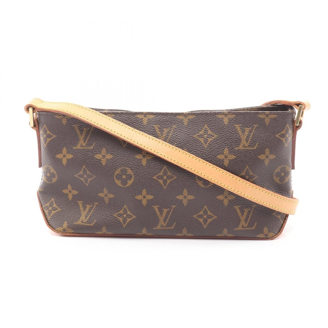 Louis Vuitton Trotteur Monogram Shoulder Bag/Handbag, Coated Canvas and Leather, Women's, Brown,: --- Catalog ---Category: SizeSize (HxWxD): 12cm x 22cm x 7cm / 4.72'' x 8.66'' x 2.75''Category: DesignType: Handbag, Shoulder bagColor: BrownGender: WomenMaterial: PVC , Leather Category: GeneralMPN: