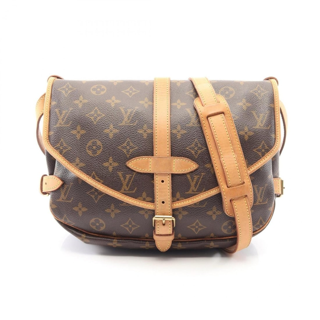 Louis Vuitton Saumur 30 Monogram Shoulder Bag/Handbag, Coated Canvas and Leather, Women's, Brown,: --- Catalog ---Category: SizeSize (HxWxD): 22cm x 28cm x 6cm / 8.66'' x 11.02'' x 2.36''Category: DesignType: Handbag, Shoulder bagColor: BrownGender: WomenMaterial: PVC , Leather Category: GeneralMPN