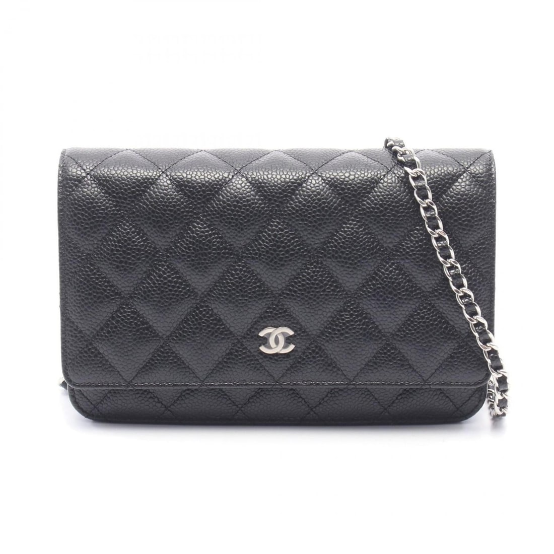 Chanel Matelassé Shoulder Bag/Handbag, Caviar Leather (Grained Calfskin), Women's, Black, AP0250: --- Catalog ---Category: SizeSize (HxWxD): 12cm x 19cm x 3.5cm / 4.72'' x 7.48'' x 1.37''Category: DesignType: Handbag, Shoulder bagColor: BlackGender: WomenMaterial: Grained Calfskin Category: Genera