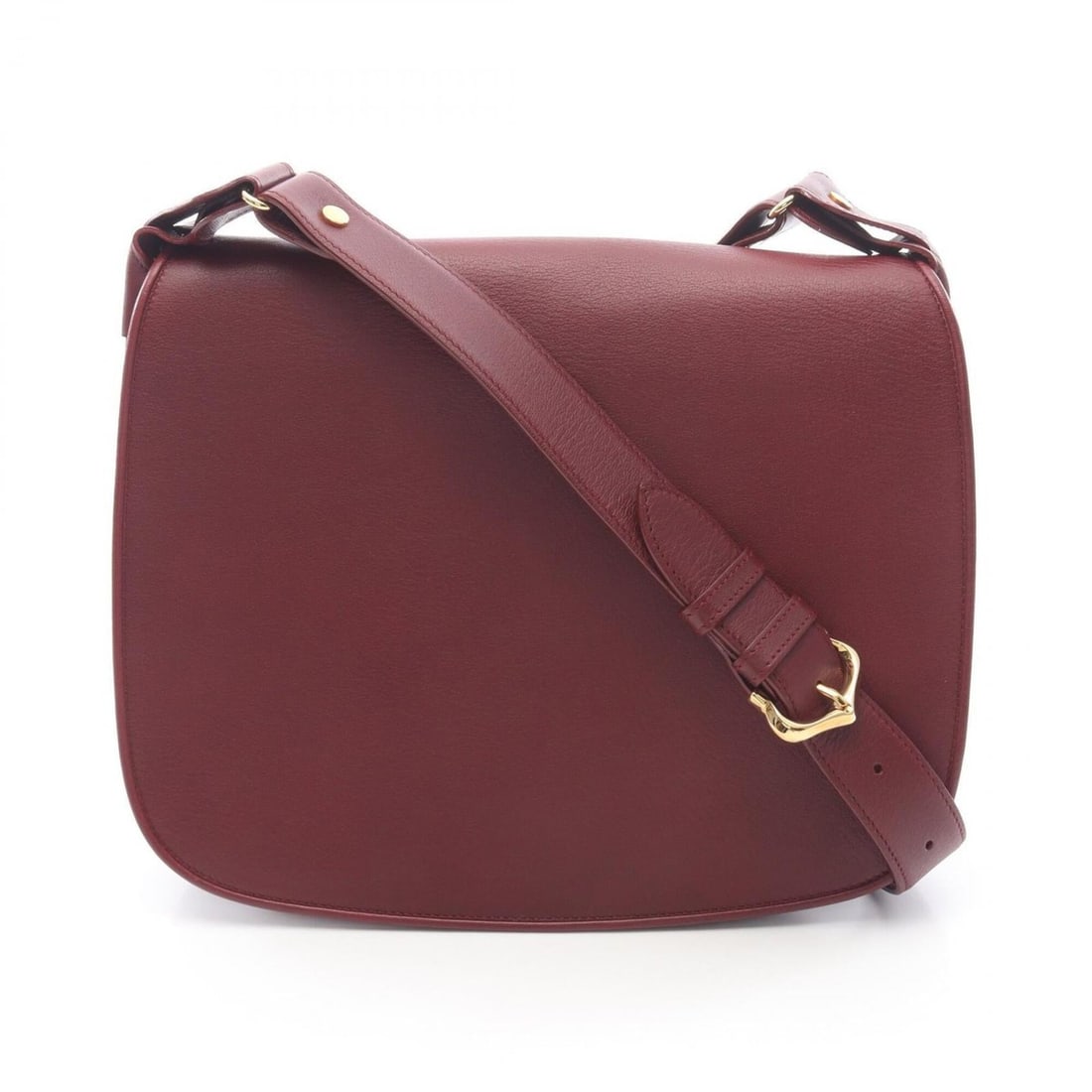 Cartier Must Line Shoulder Bag/Handbag, Leather, Women's, Bordeaux (Burgundy) (1 of 9)
